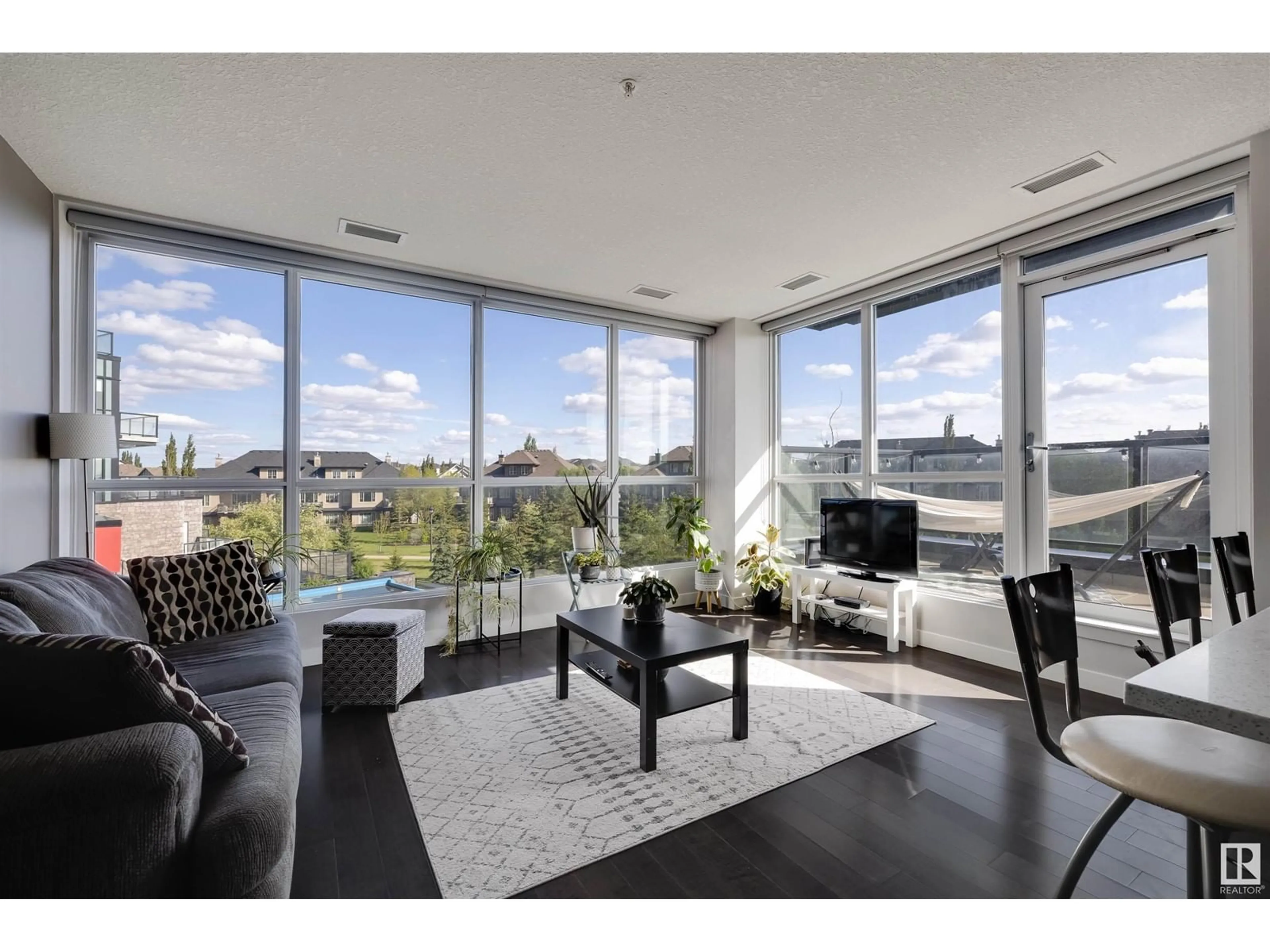 Living room with furniture, unknown for #227 - 5151 WINDERMERE BV, Edmonton Alberta T6W2K4
