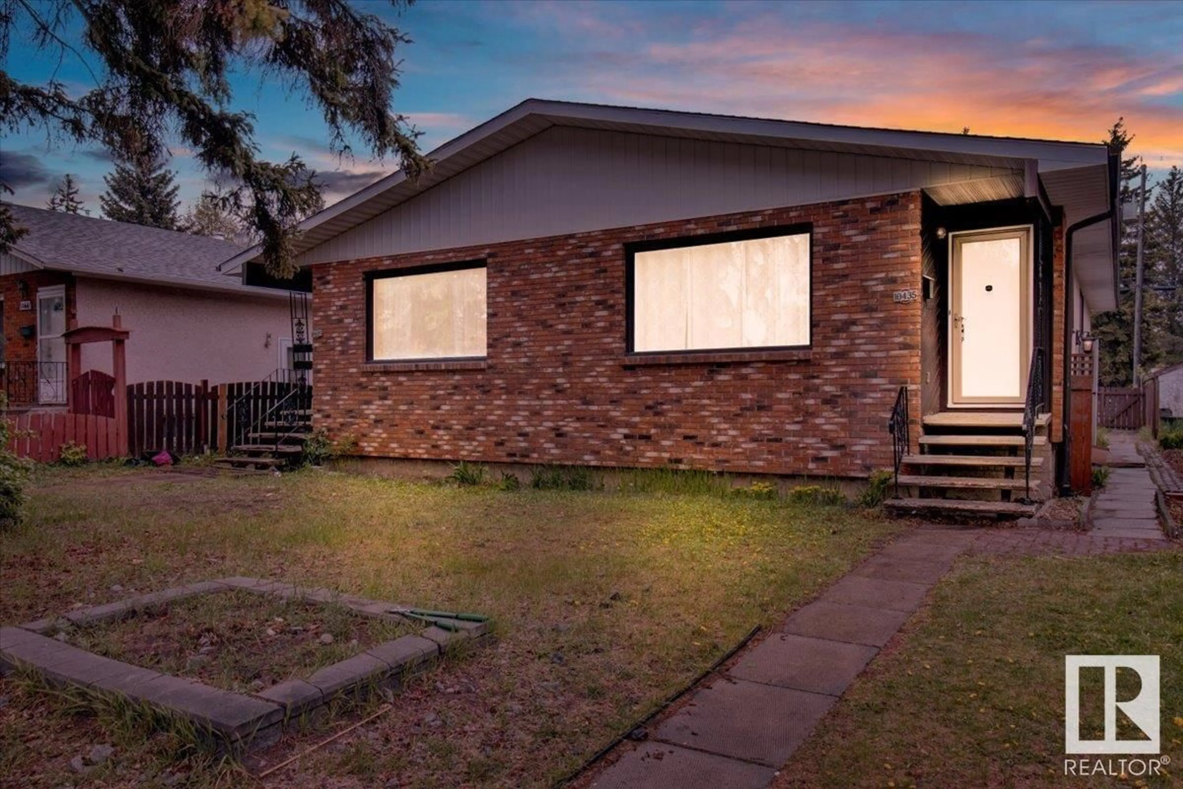 Home with brick exterior material, street for NW - 10435 10437 150 ST, Edmonton Alberta T5P1P7