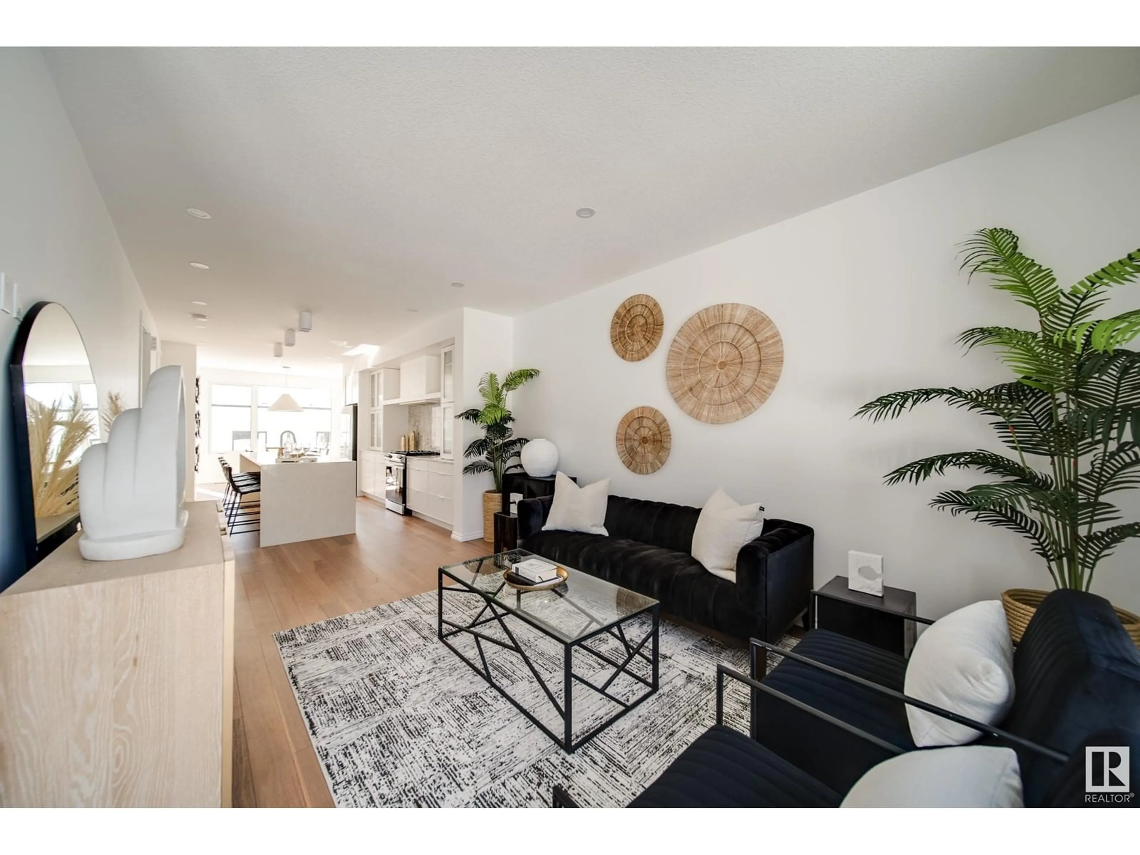 Living room with furniture, unknown for 7540 80 AV, Edmonton Alberta T6C0S4