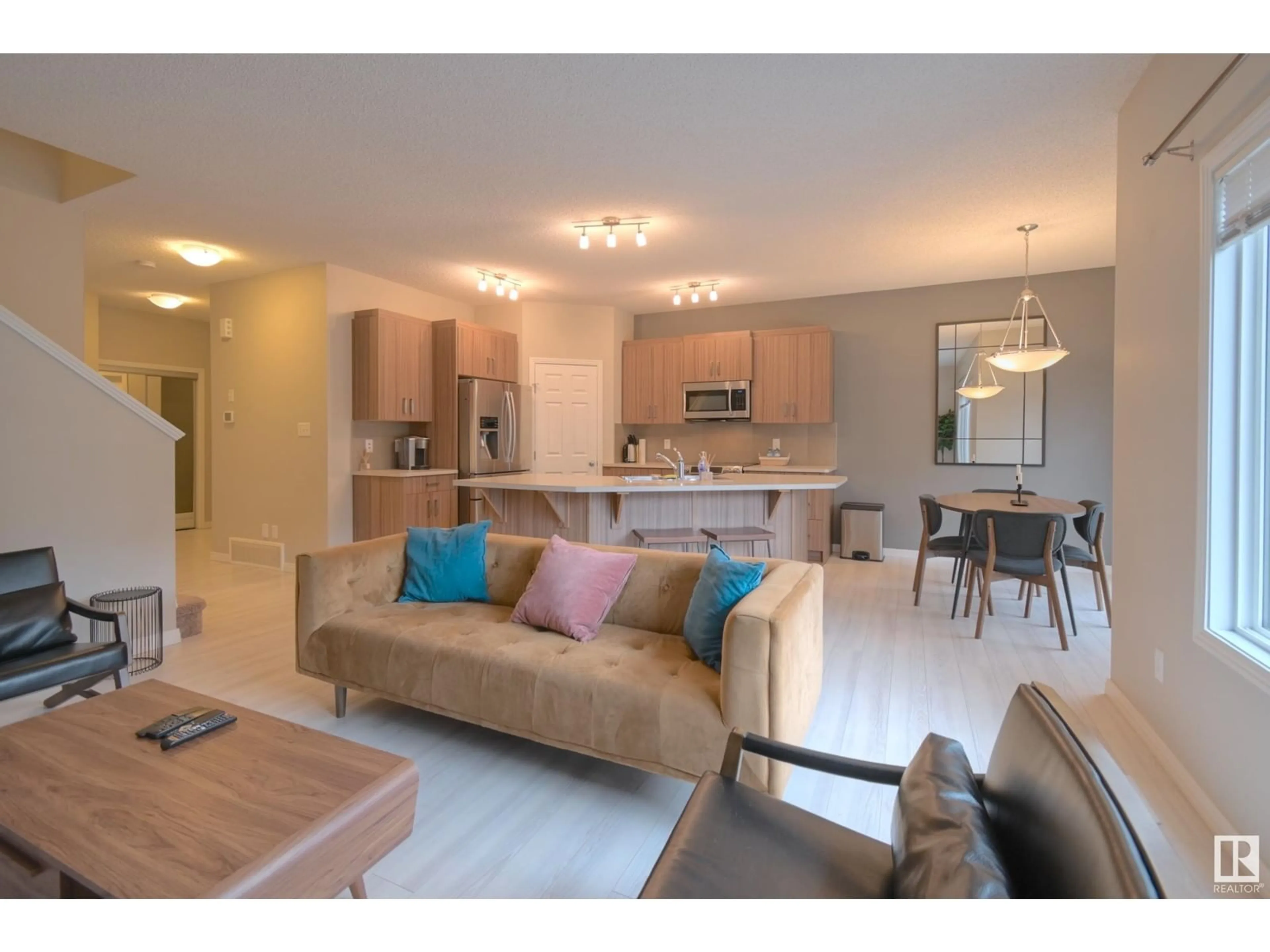 Living room with furniture, unknown for 49 KENSINGTON CL, Spruce Grove Alberta T7X0S9