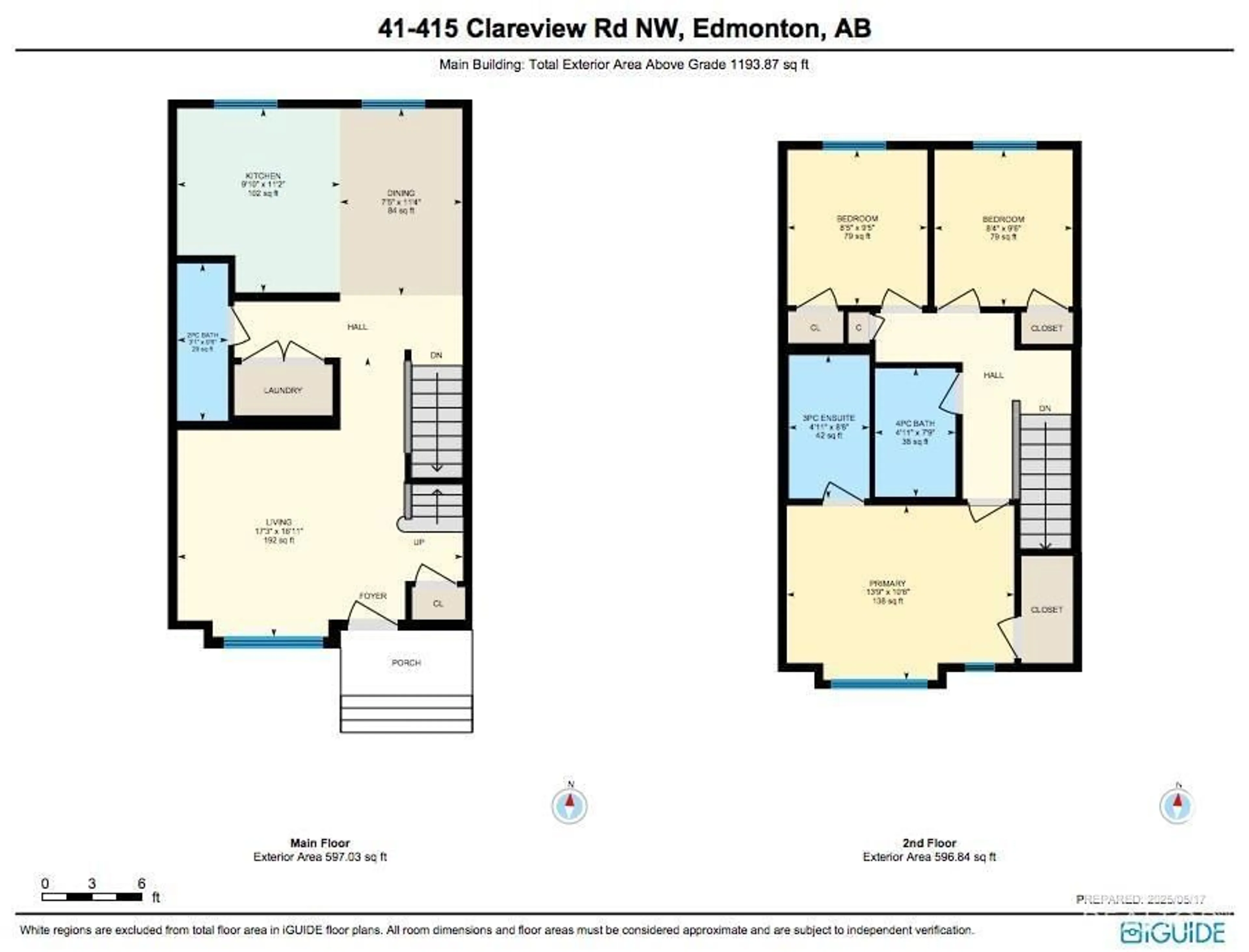 Floor plan for 415 - 41 CLAREVIEW RD, Edmonton Alberta T5A0Z6