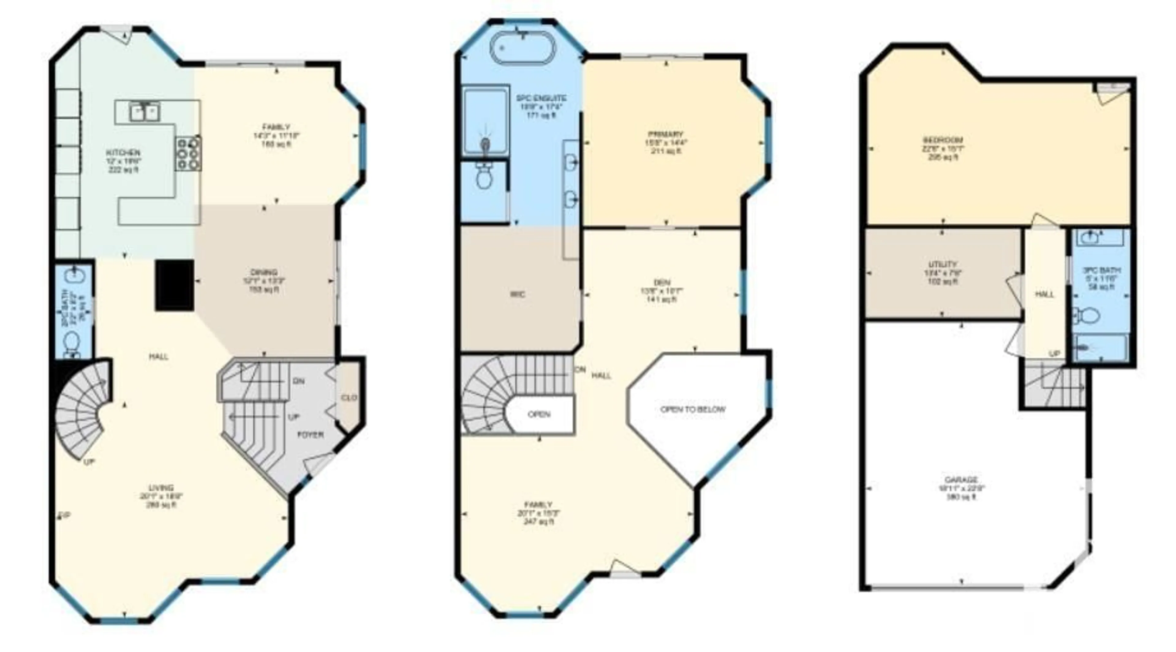 Floor plan for NW - 10065 90 AV, Edmonton Alberta T6E4X2