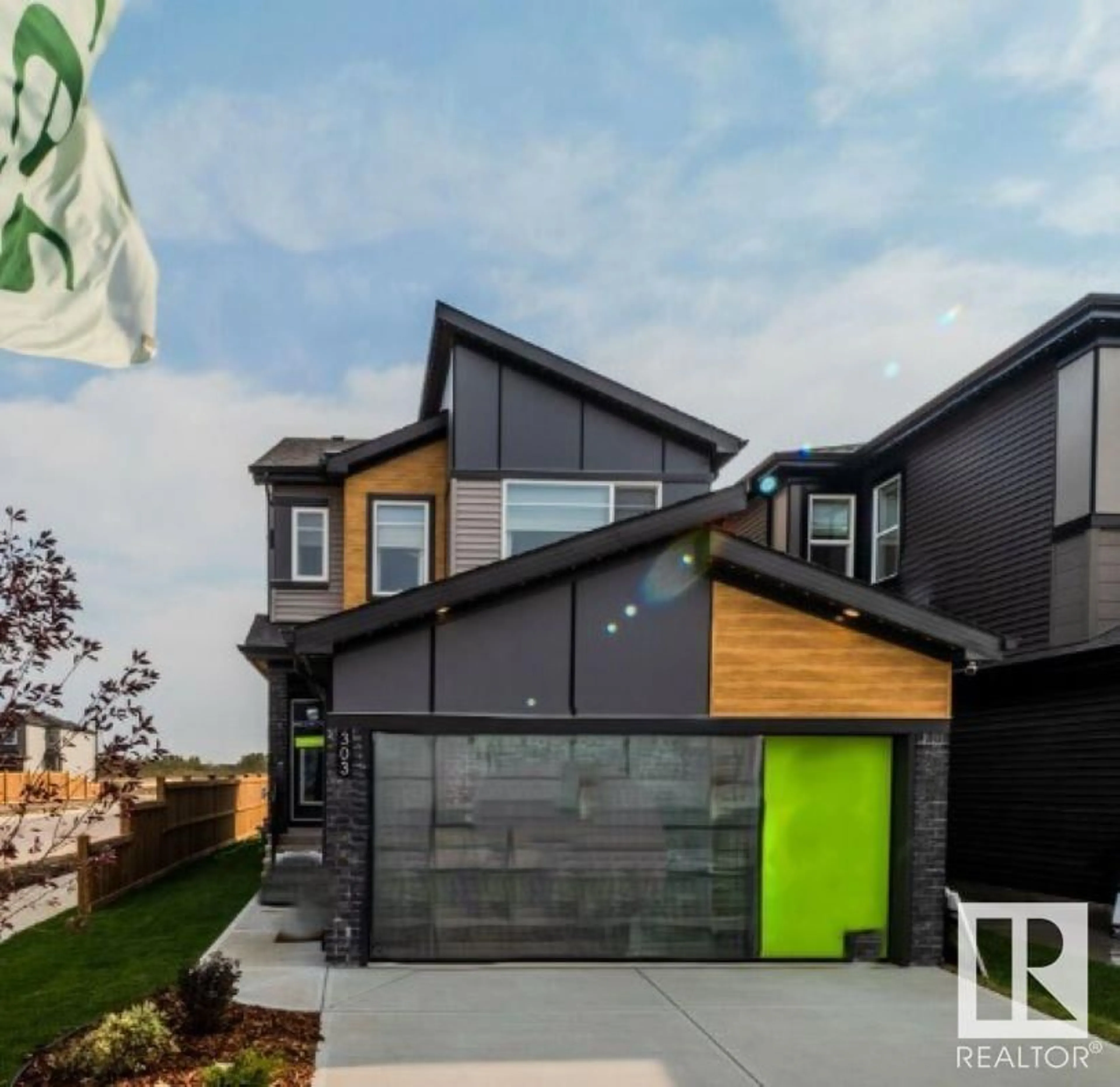 Home with vinyl exterior material, street for SW - 303 29 ST, Edmonton Alberta T6X1A7