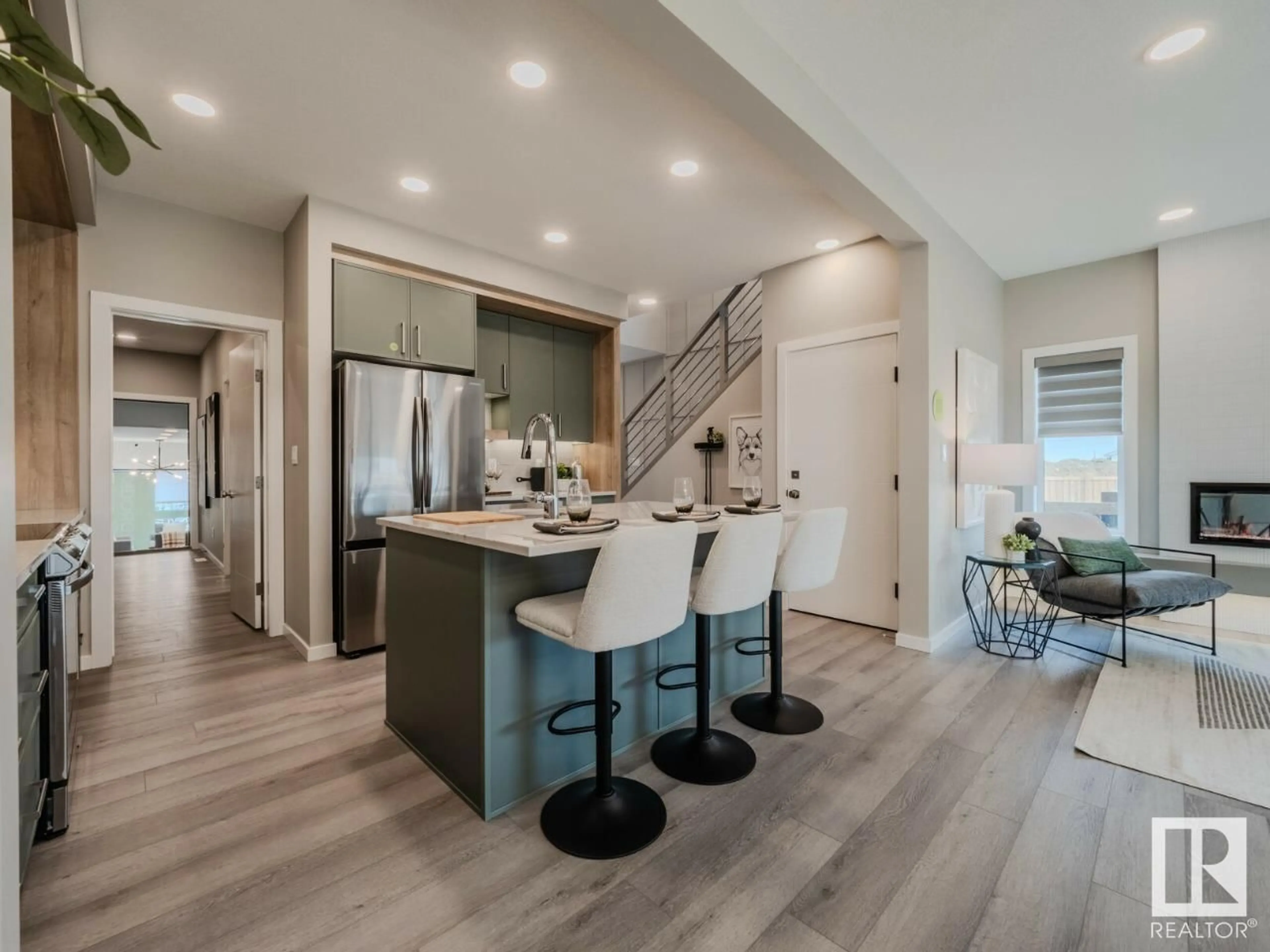 Open concept kitchen, unknown for SW - 303 29 ST, Edmonton Alberta T6X1A7