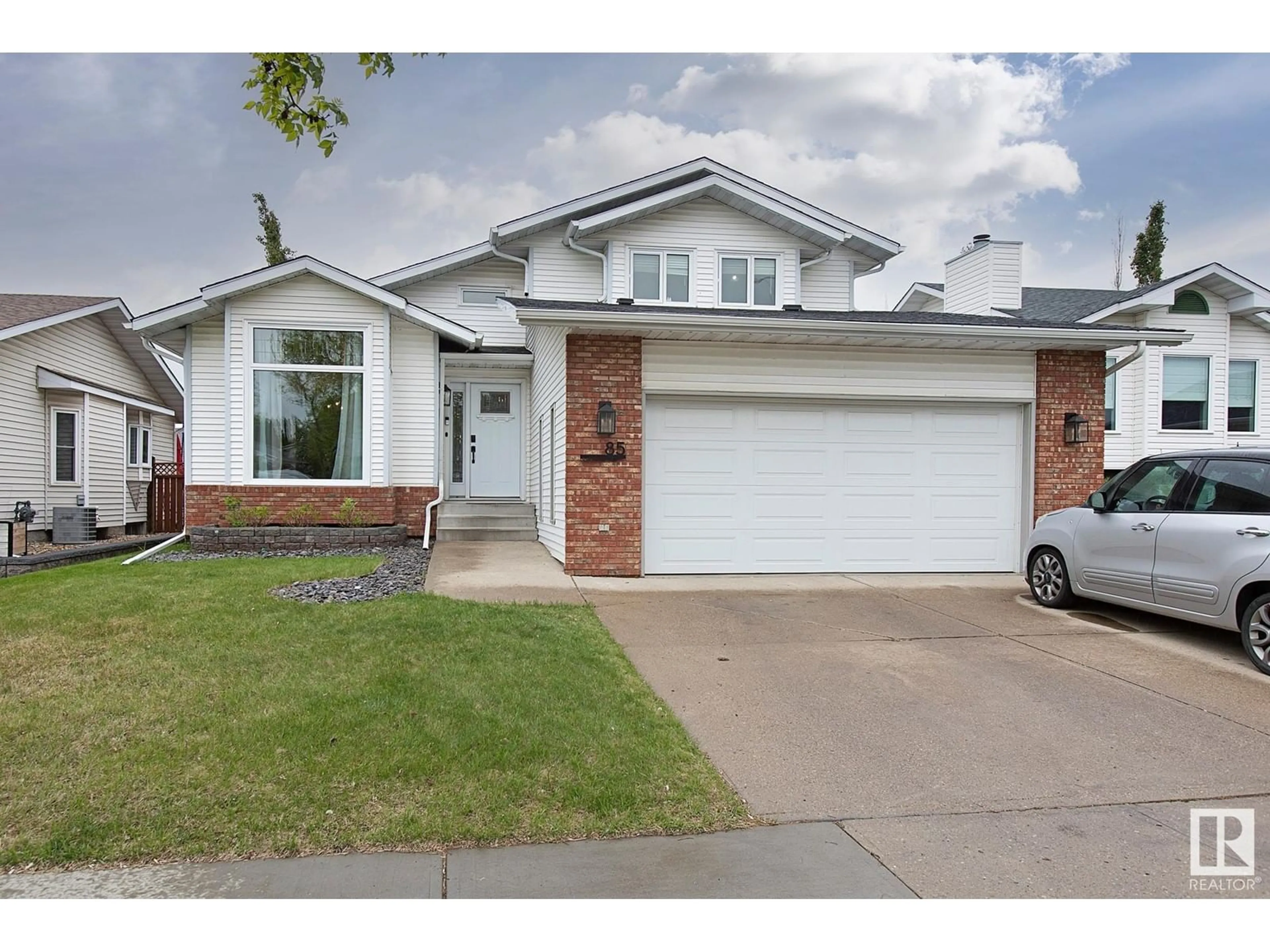 Home with brick exterior material, street for 85 COACHMAN WY, Sherwood Park Alberta T8M1M3