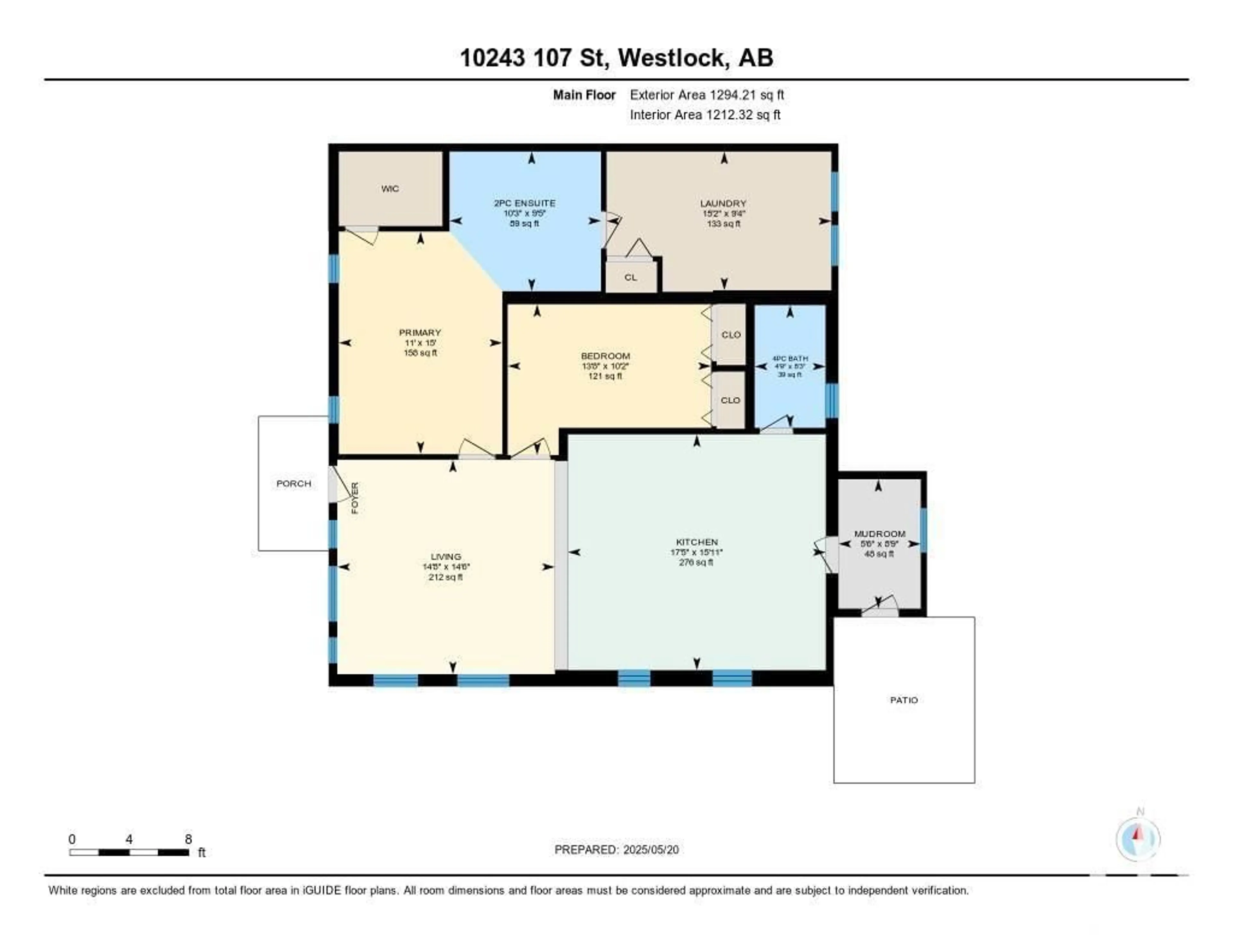 Floor plan for 10243 107 ST, Westlock Alberta T7P1X1