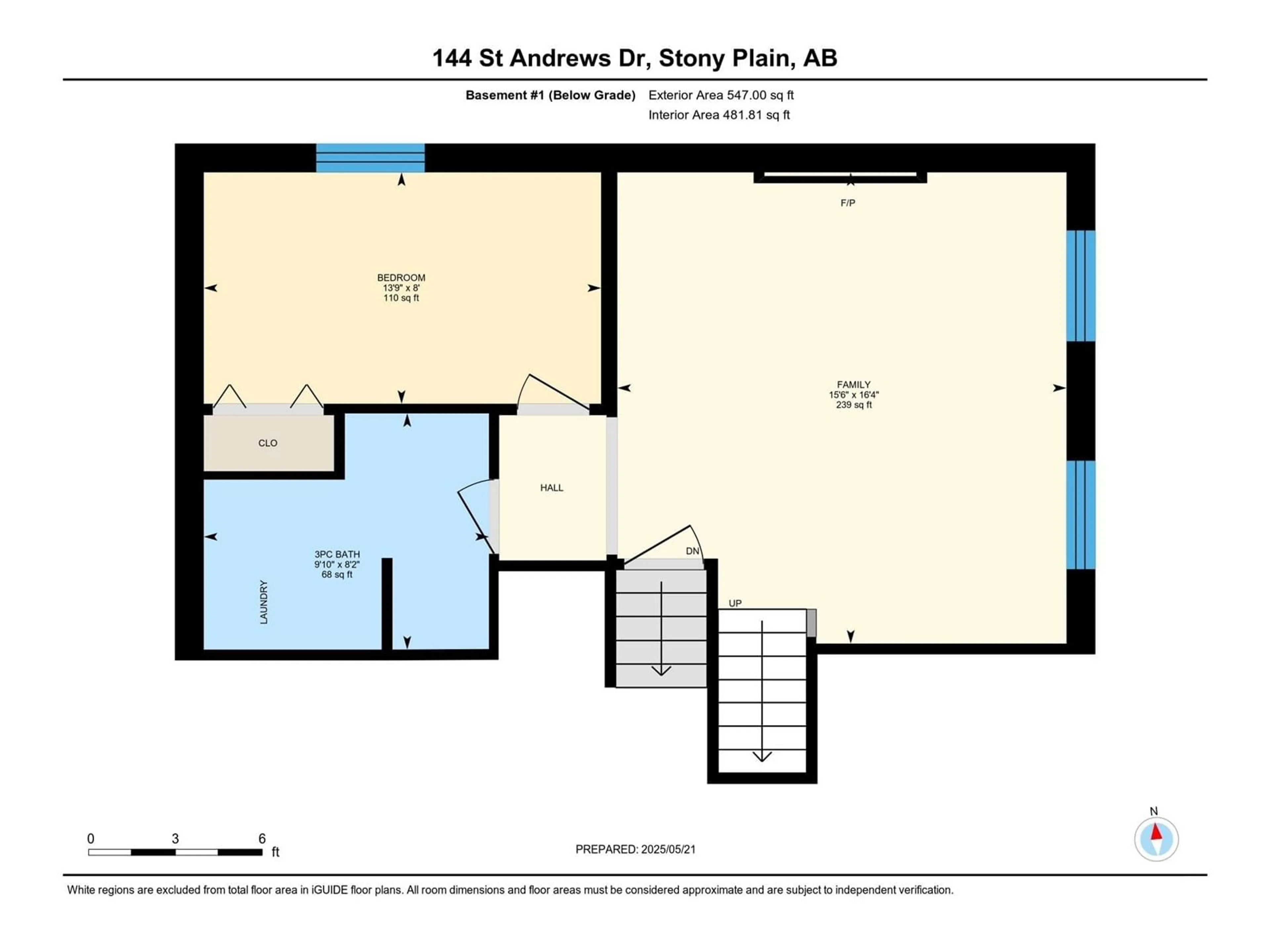 Floor plan for 144 ST. ANDREWS DR, Stony Plain Alberta T7Z1K7