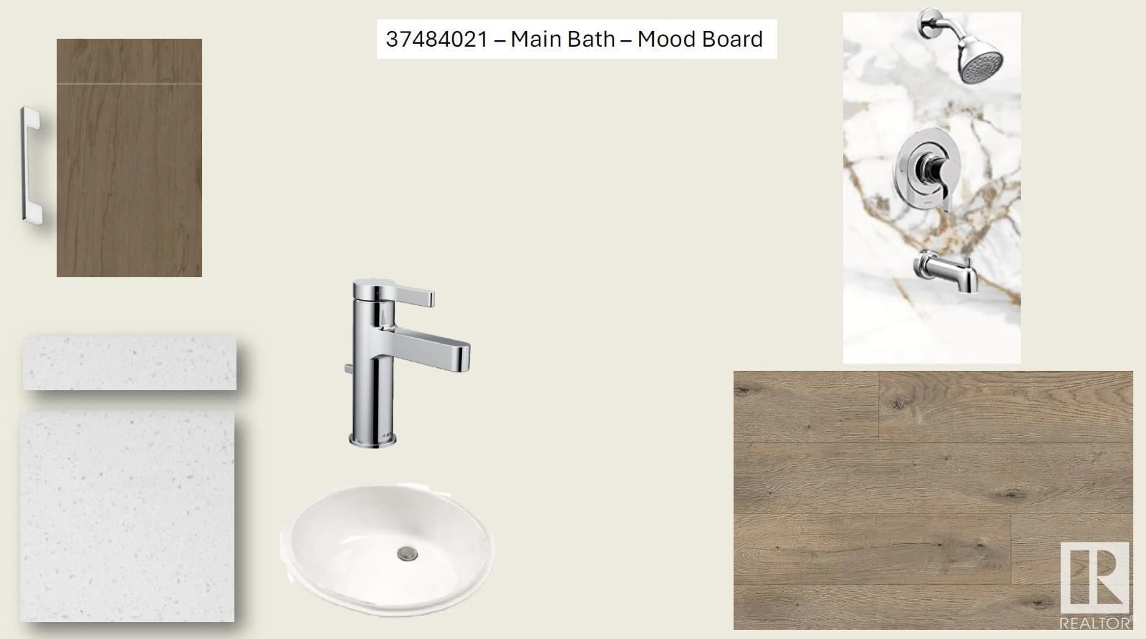 Contemporary bathroom, wood/laminate floor for NW - 2035 209 ST, Edmonton Alberta T6M2X6
