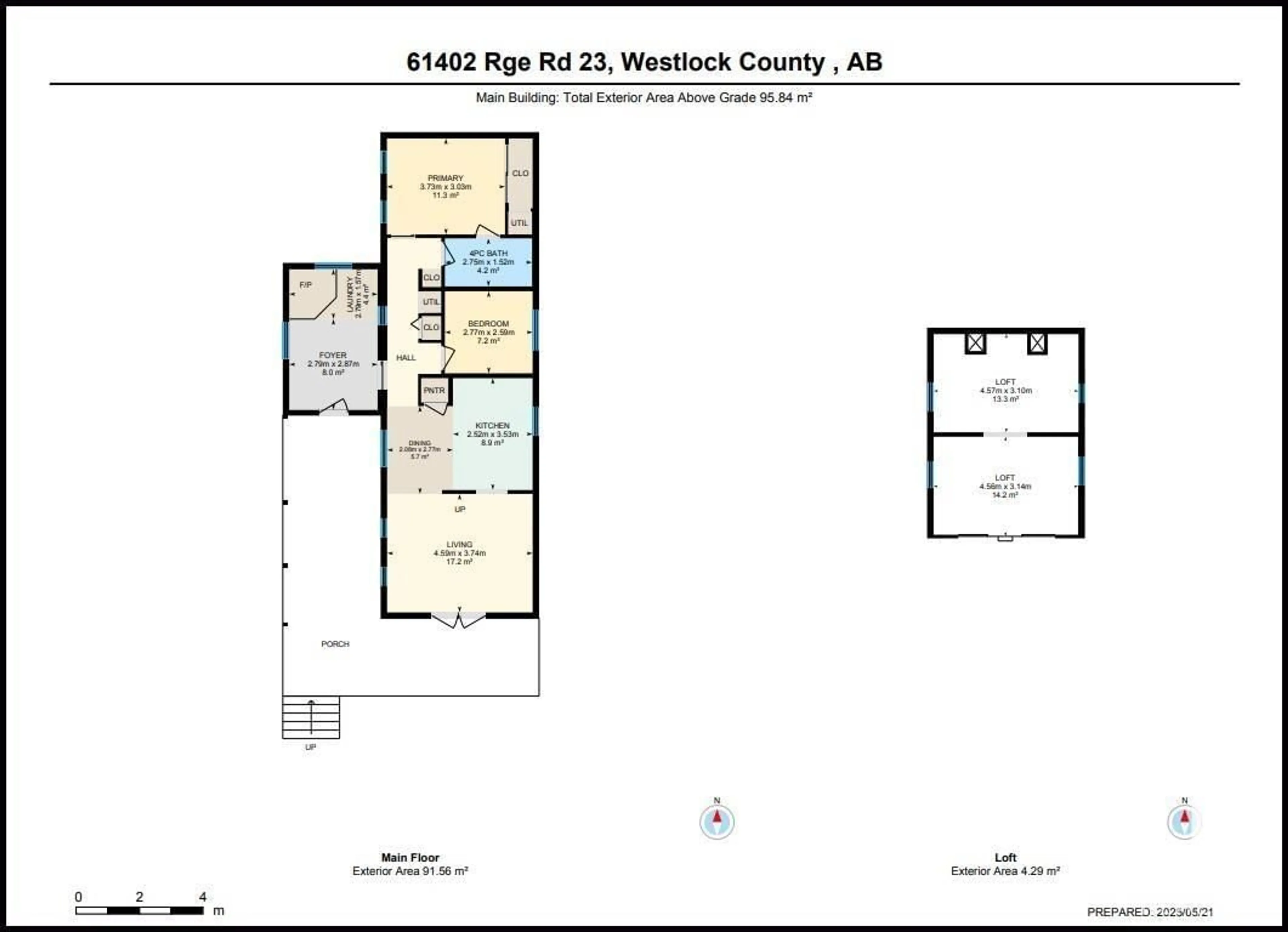 Floor plan for 61402 RGE RD 23, Rural Westlock County Alberta T7P2N9