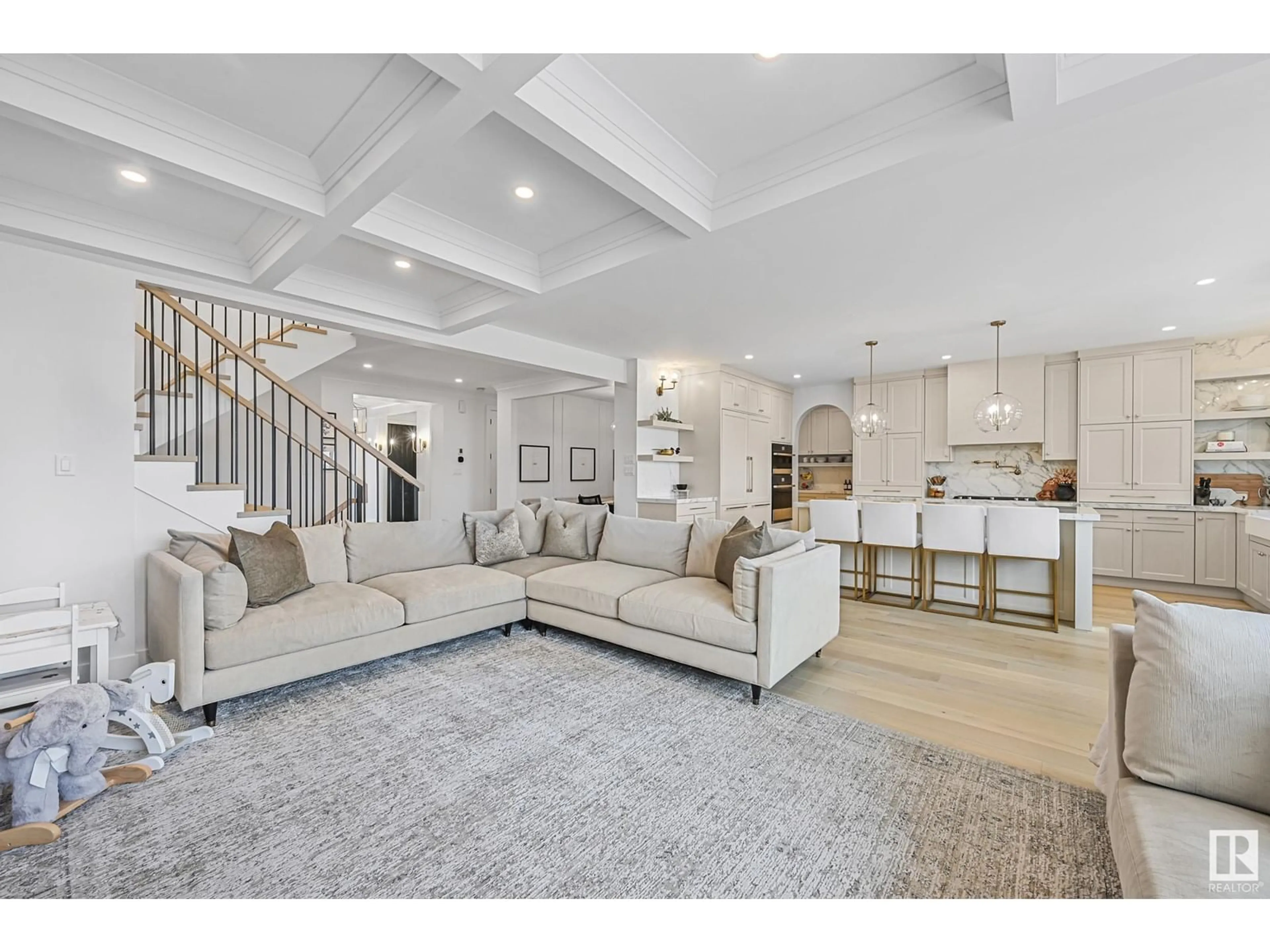 Open concept kitchen, unknown for 4824 KNIGHT CR, Edmonton Alberta T6W5A2
