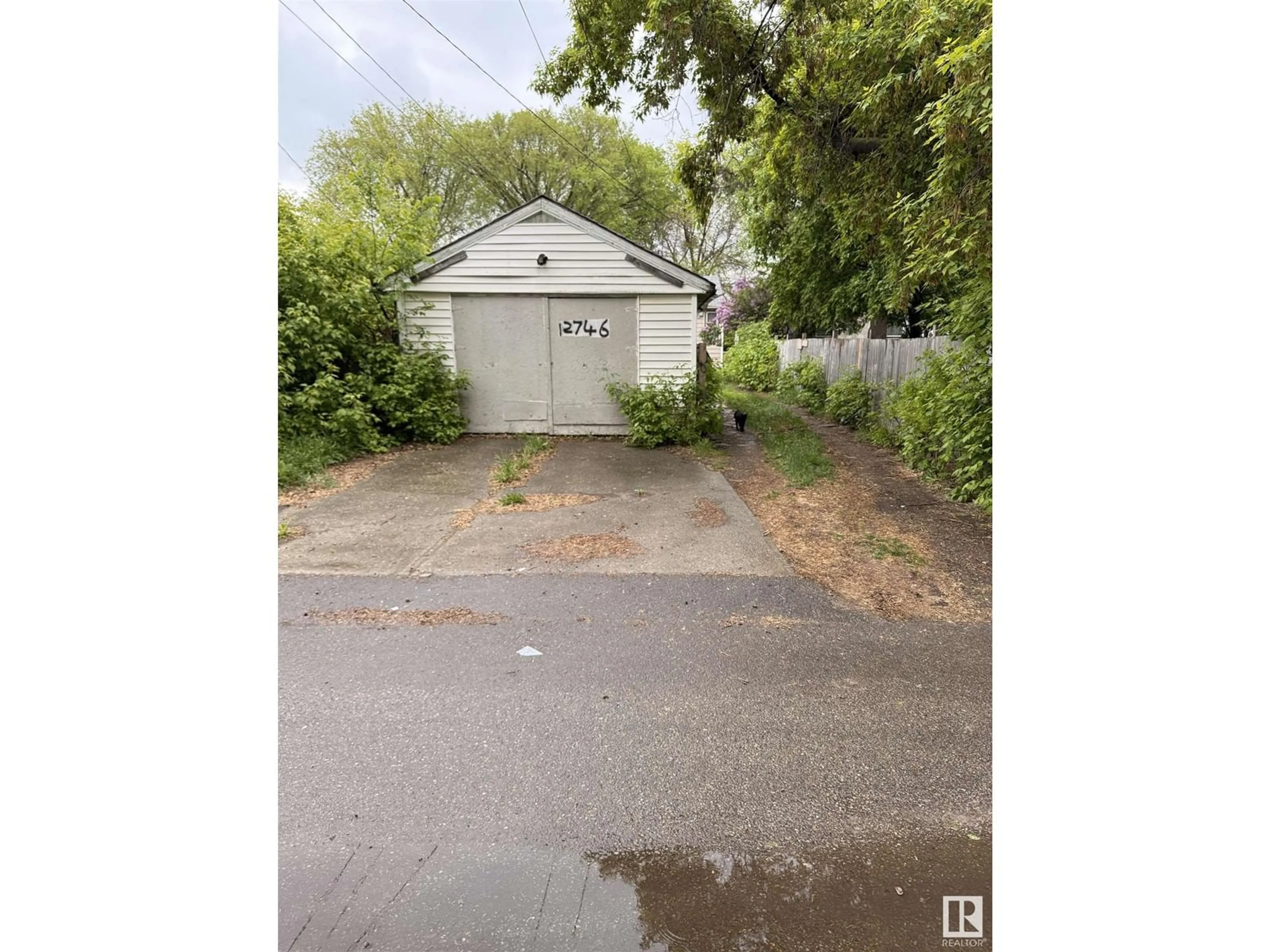 Shed for NW - 12746 116 ST, Edmonton Alberta T5E5H2
