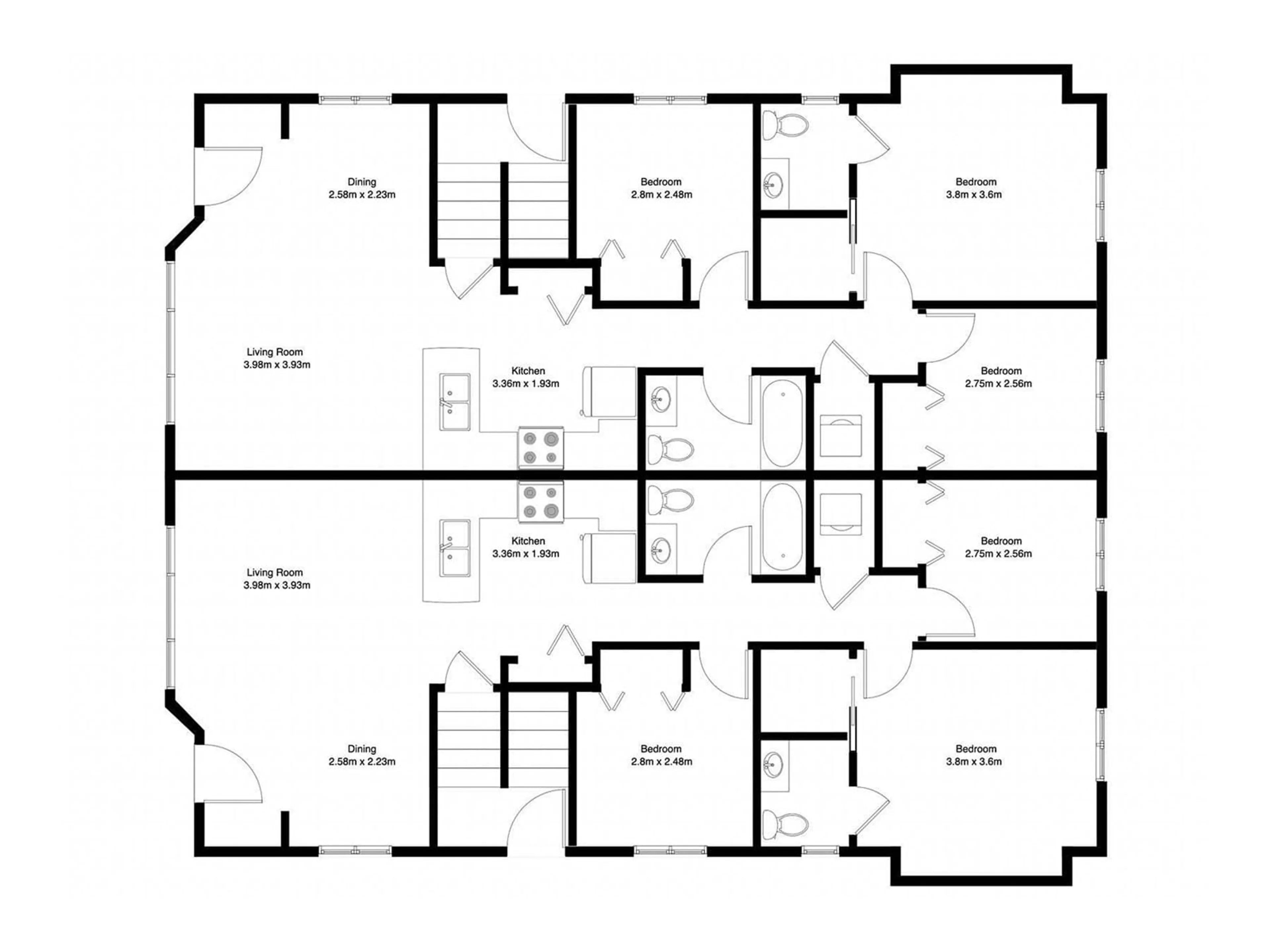 Floor plan for NW - 11930 124 ST, Edmonton Alberta T5L0M5