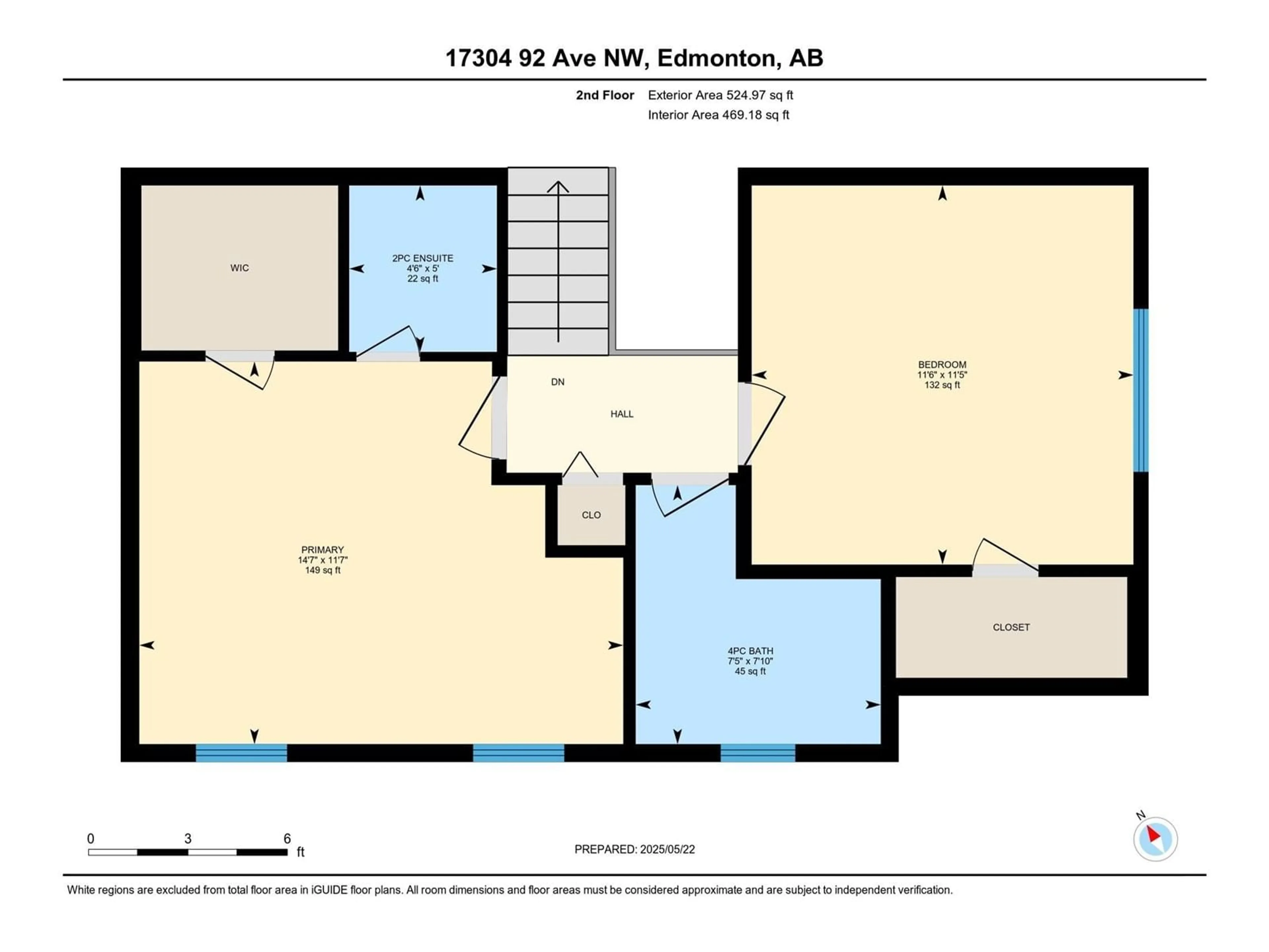Floor plan for 17304 92 AV, Edmonton Alberta T5T3C2