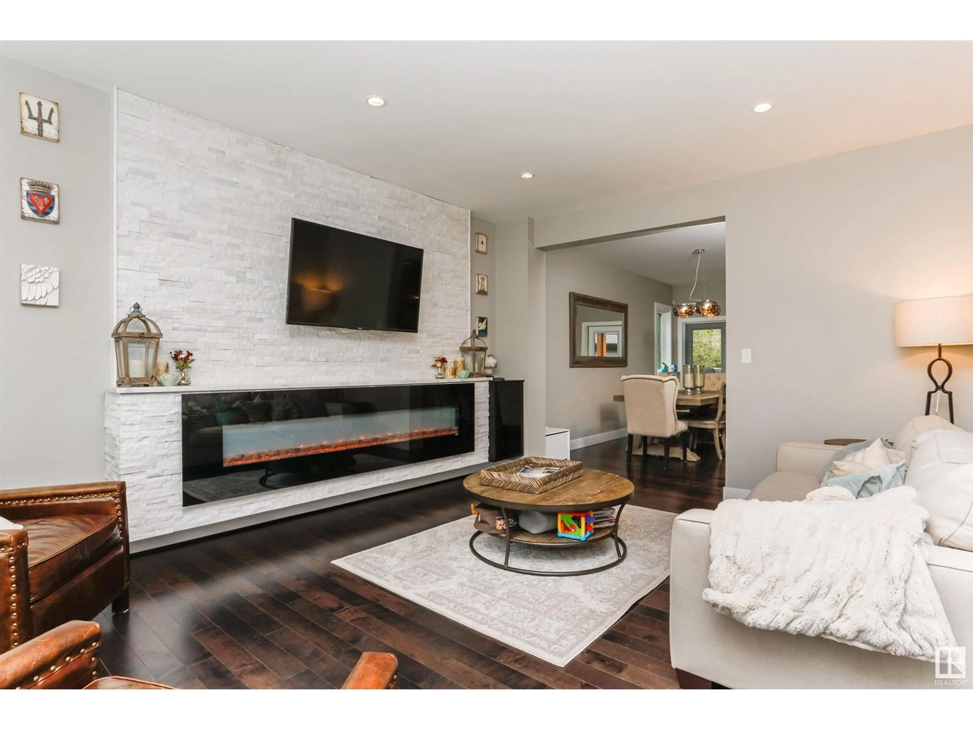 Living room with furniture, unknown for 10949 73 AV, Edmonton Alberta T6G0C3