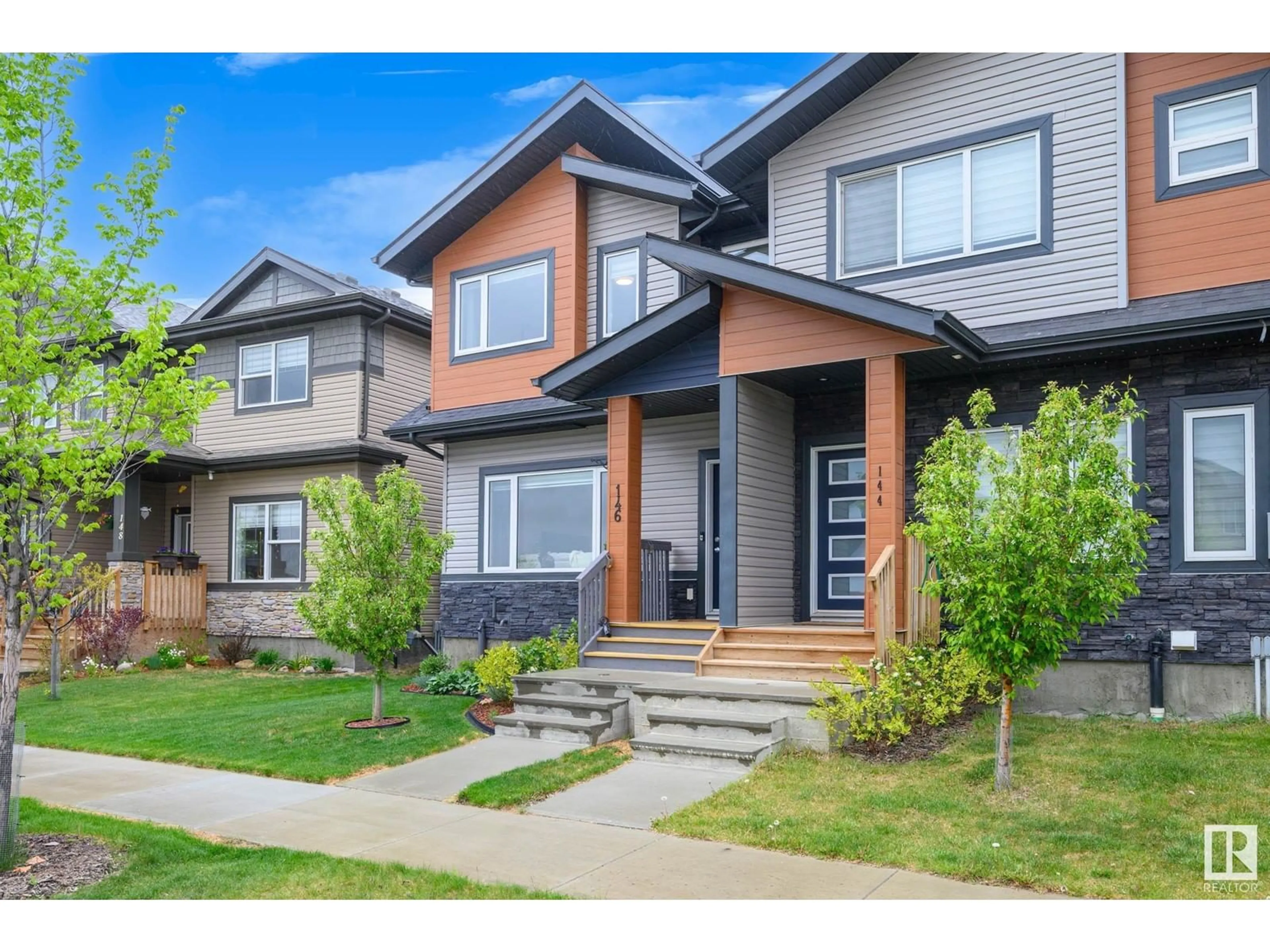 Home with brick exterior material, street for 146 DANSEREAU WY, Beaumont Alberta T4X2Y5