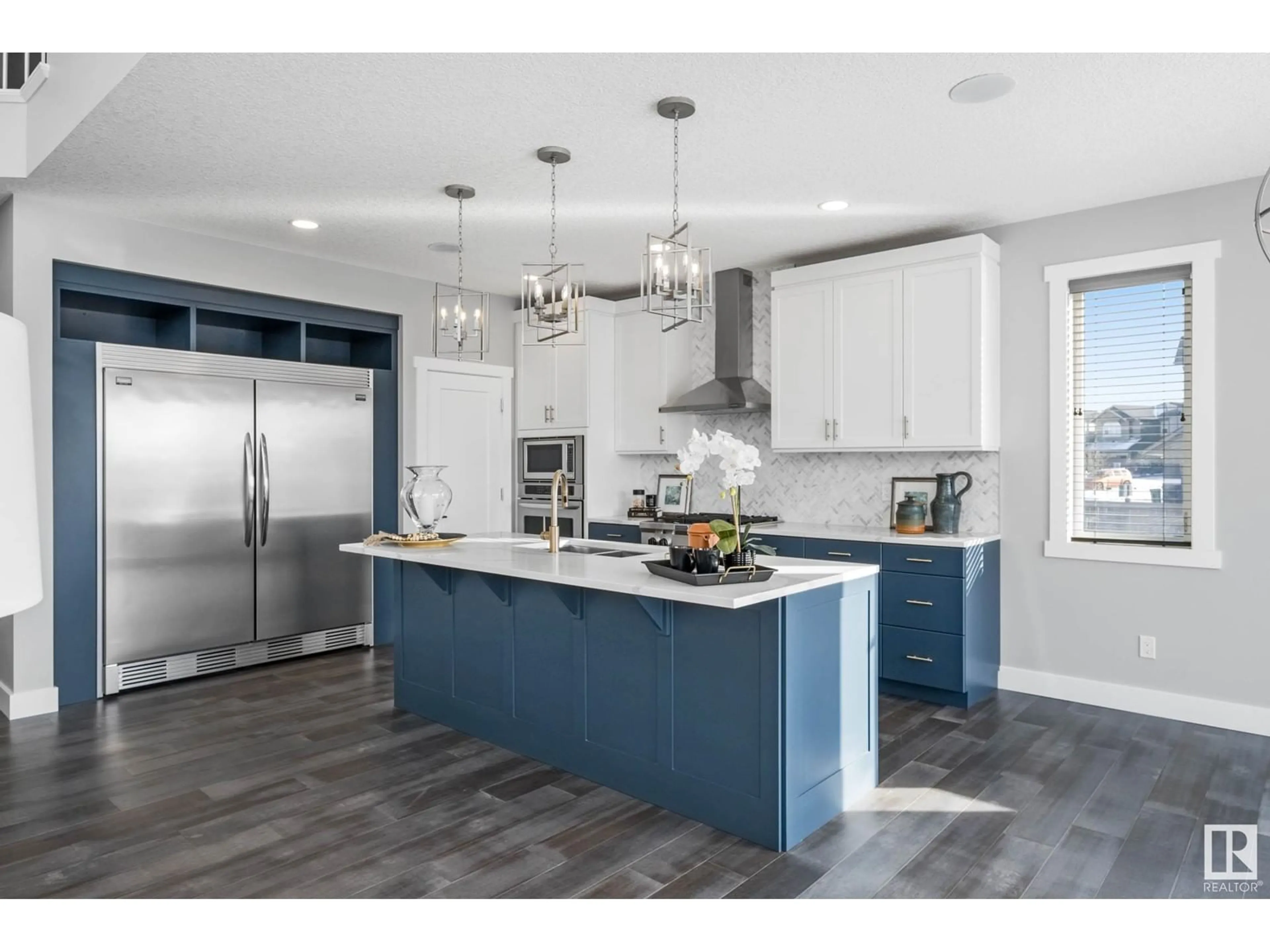 Open concept kitchen, unknown for NW - 2708 202 ST, Edmonton Alberta T6M0W7