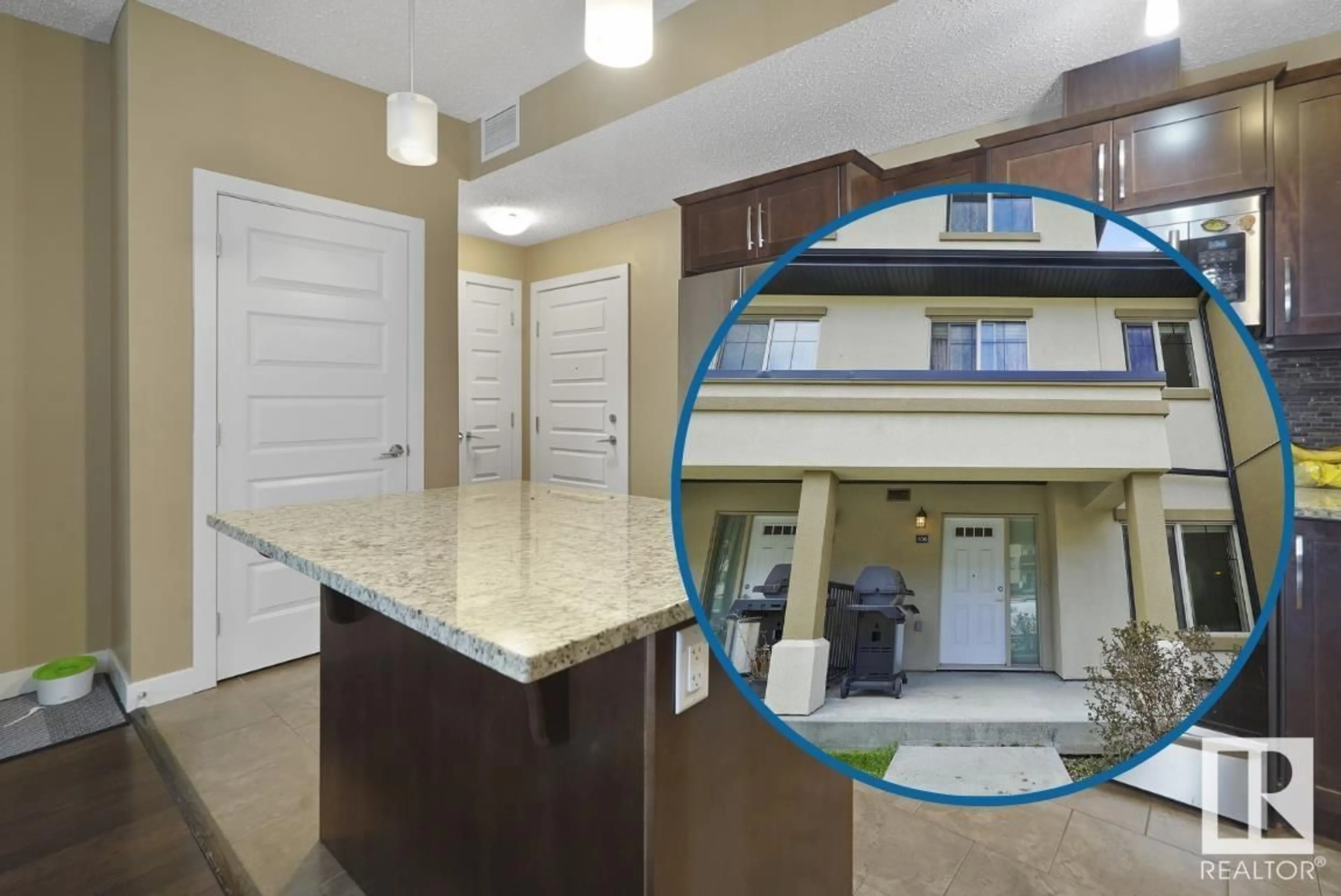 Open concept kitchen, unknown for 106 - 10540 56 AV, Edmonton Alberta T6H0X7