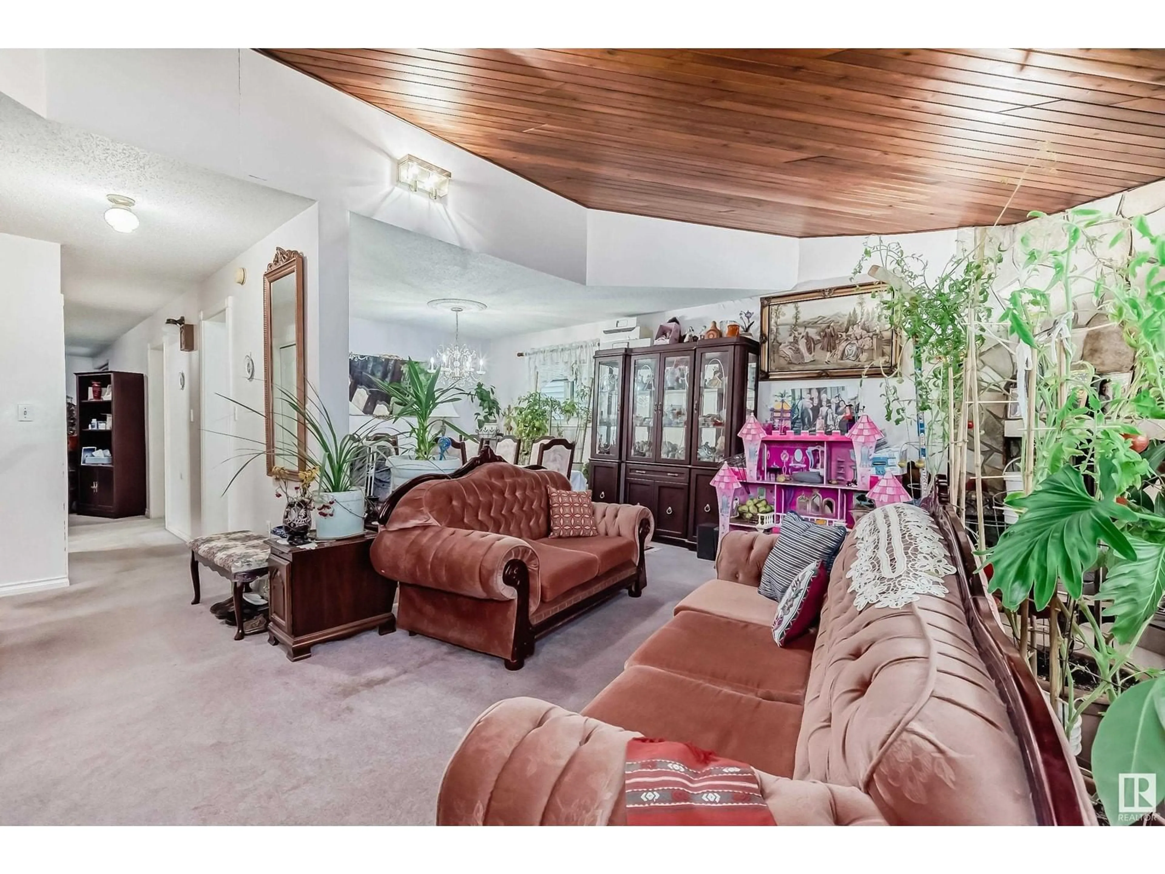 Living room with furniture, unknown for NW - 12223 93 ST, Edmonton Alberta T5G1G2