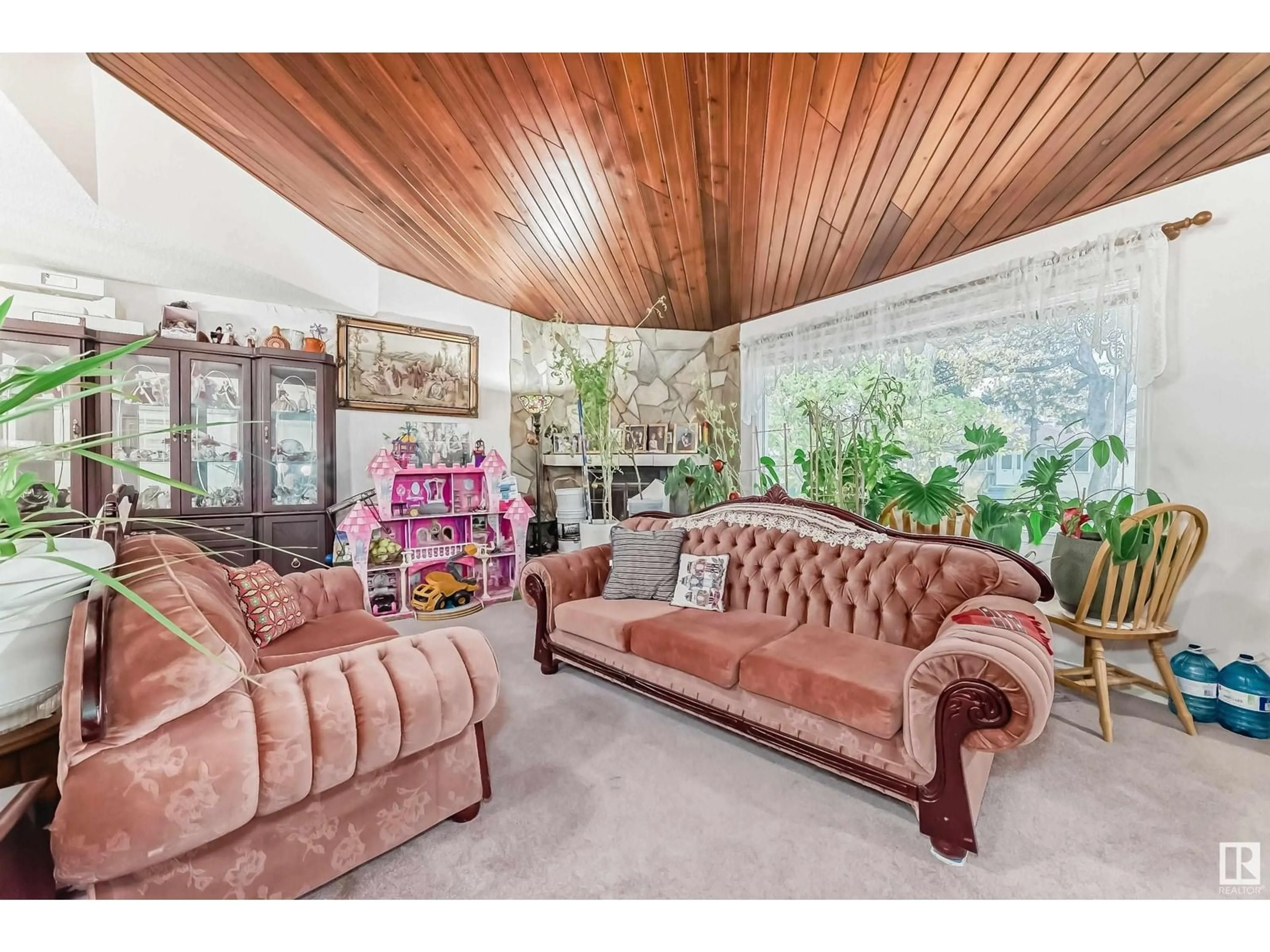 Living room with furniture, unknown for NW - 12223 93 ST, Edmonton Alberta T5G1G2
