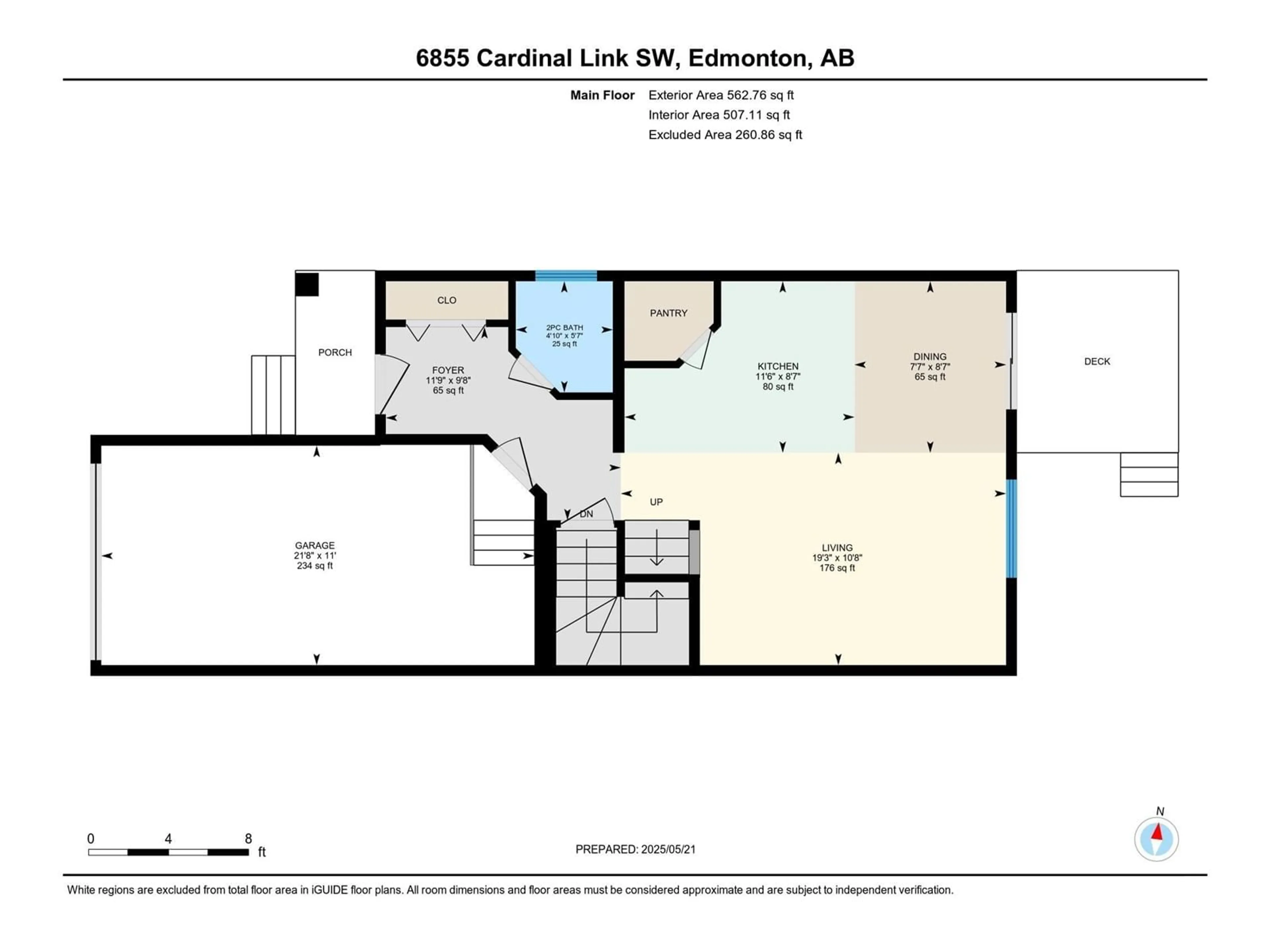 Floor plan for SW - 6855 CARDINAL LINK LI, Edmonton Alberta T6W1Z1