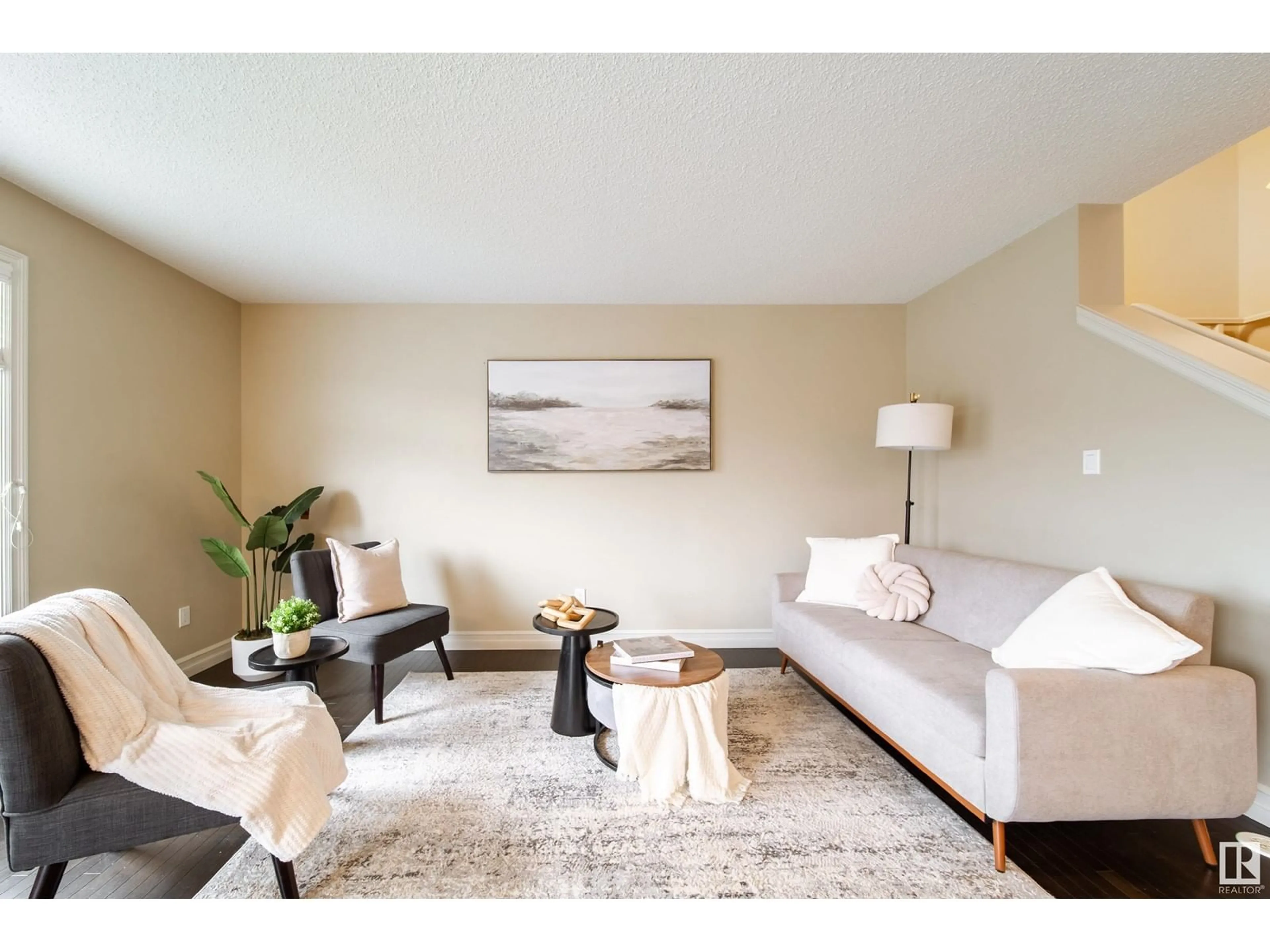 Living room with furniture, unknown for SW - 6855 CARDINAL LINK LI, Edmonton Alberta T6W1Z1