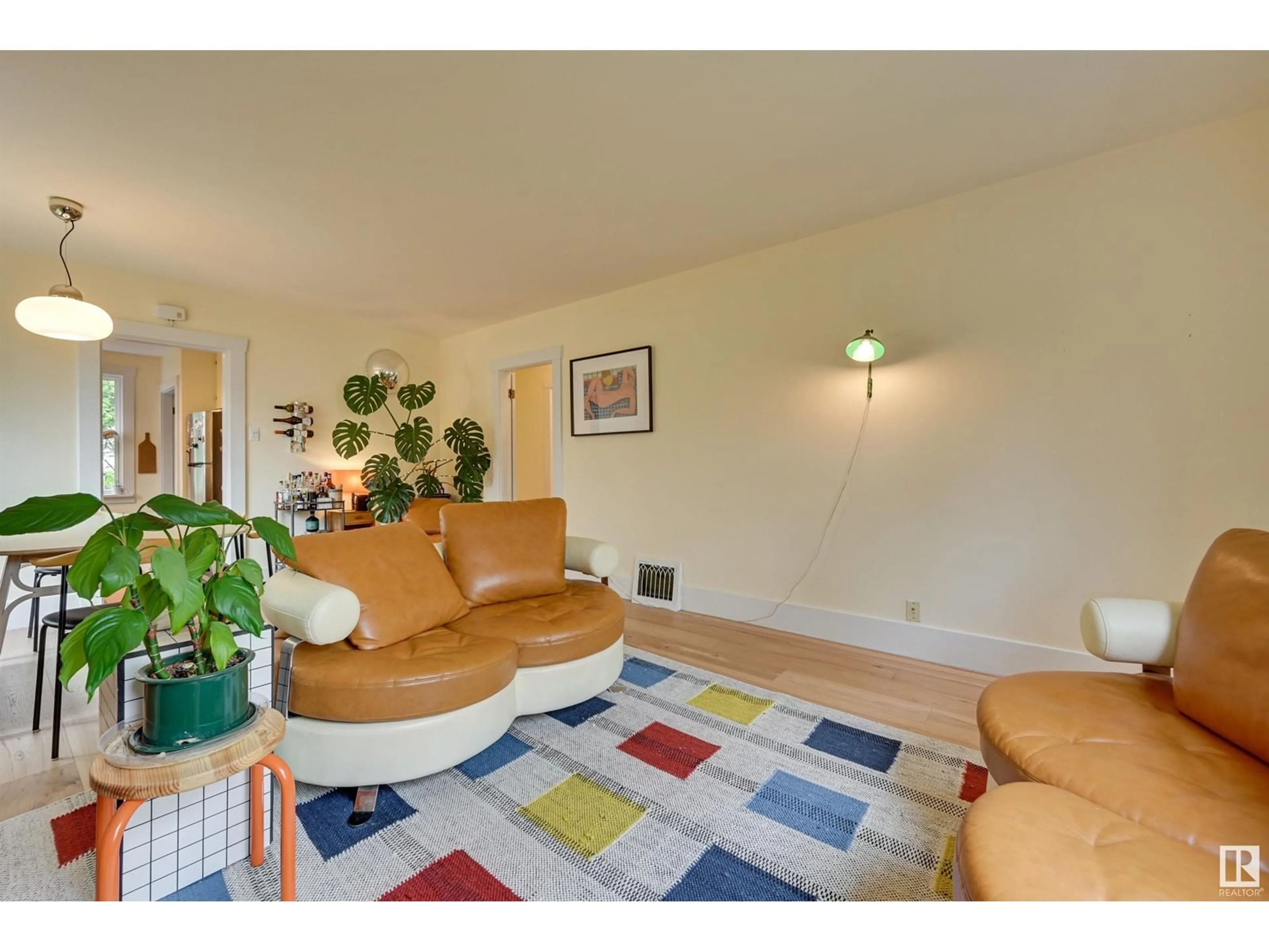 Living room with furniture, unknown for NW - 11308 123 ST, Edmonton Alberta T5M0E9