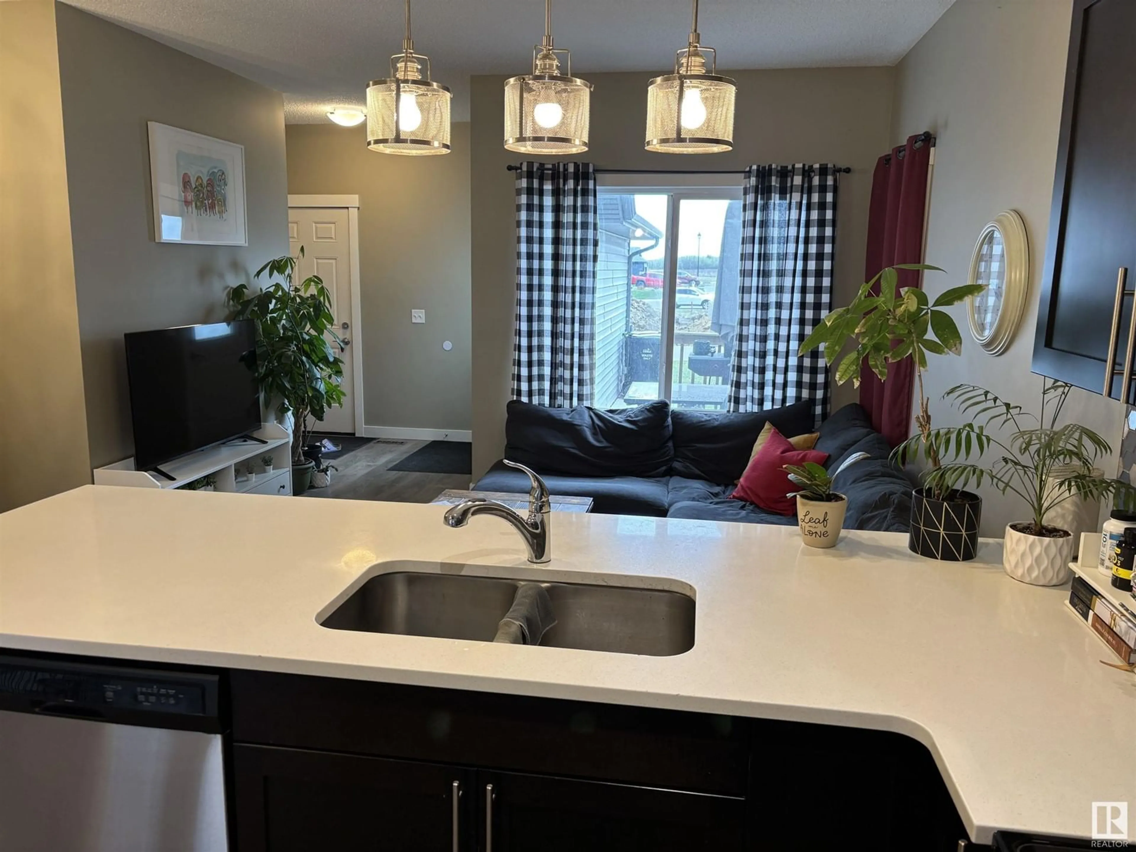 Open concept kitchen, unknown for 685 BLACK STONE BV, Leduc Alberta T9E1H1