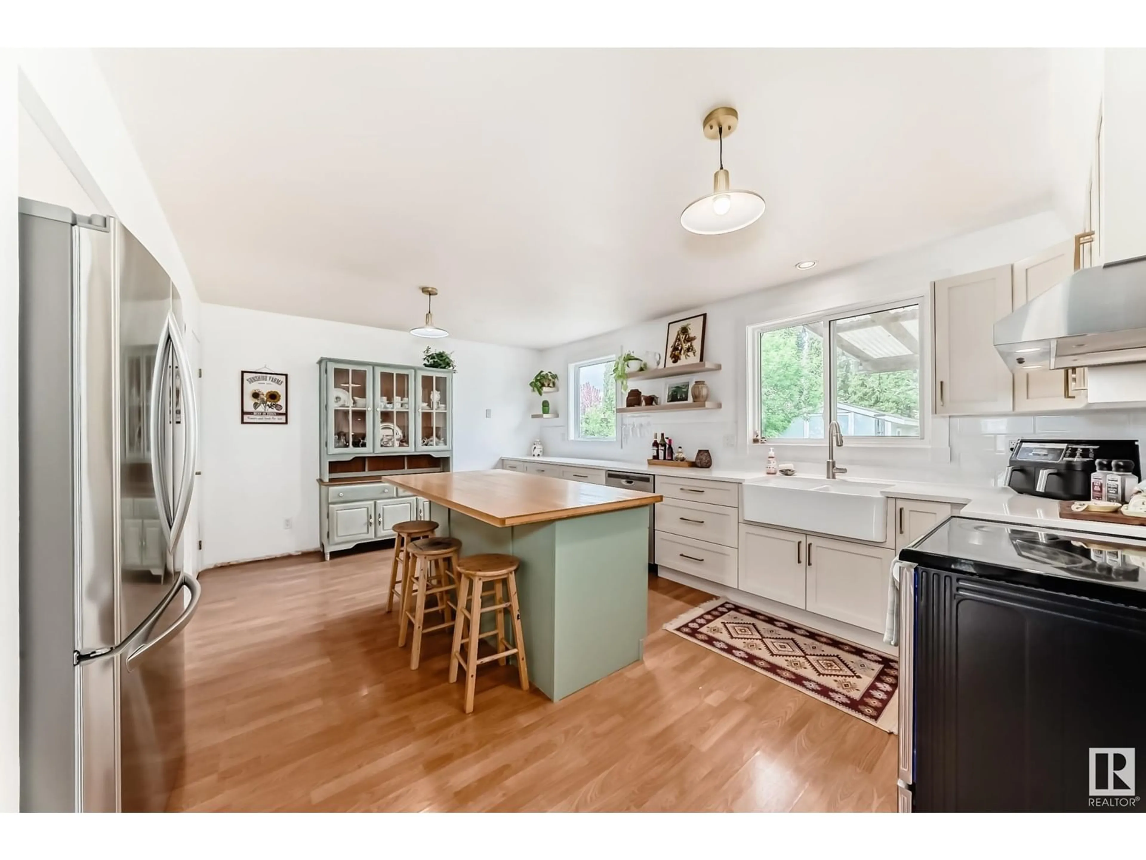 Open concept kitchen, unknown for NW - 13823 23 ST, Edmonton Alberta T5Y1C1