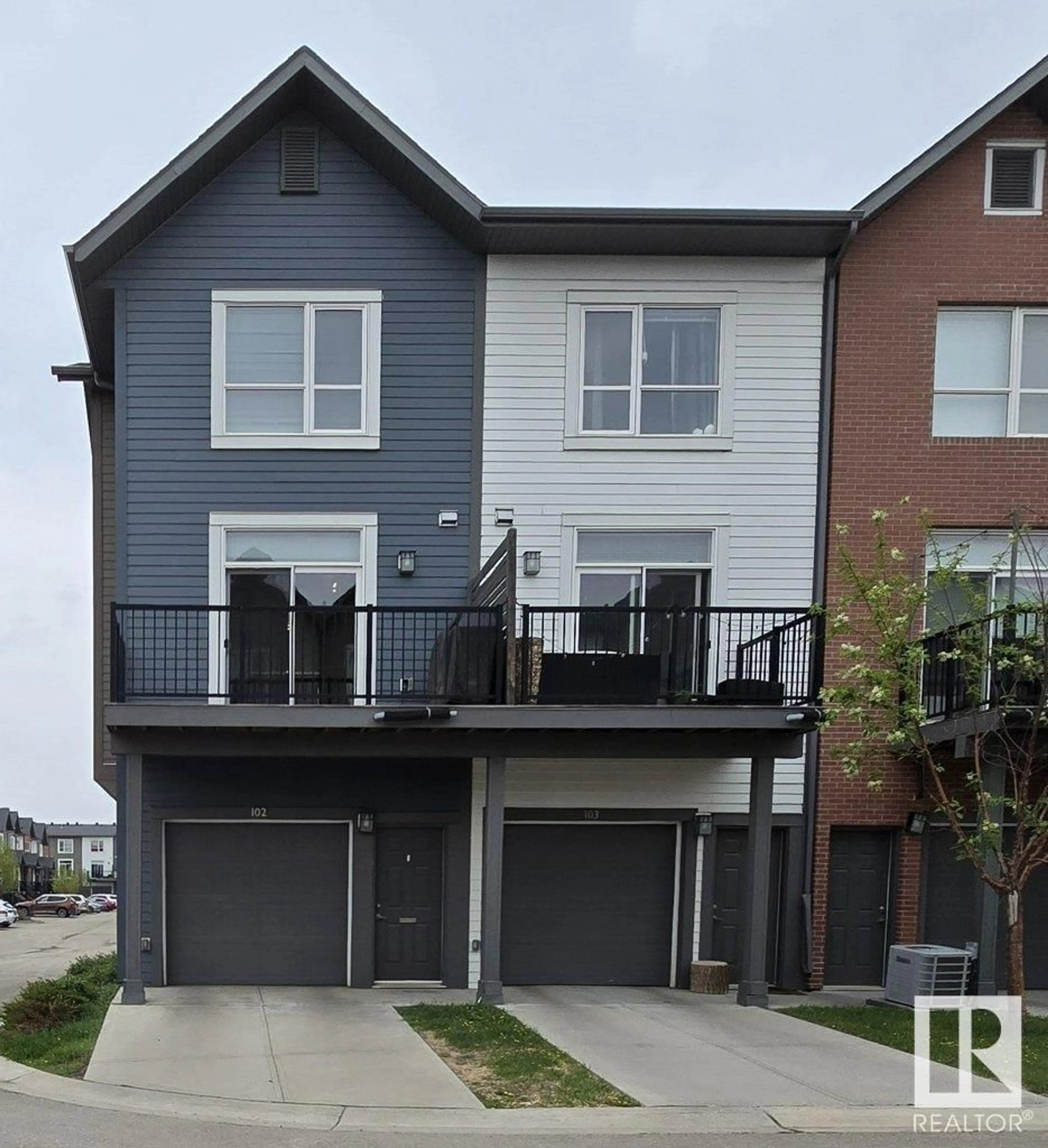 Home with vinyl exterior material, street for #102 - 2560 PEGASUS BV, Edmonton Alberta T5E6V4