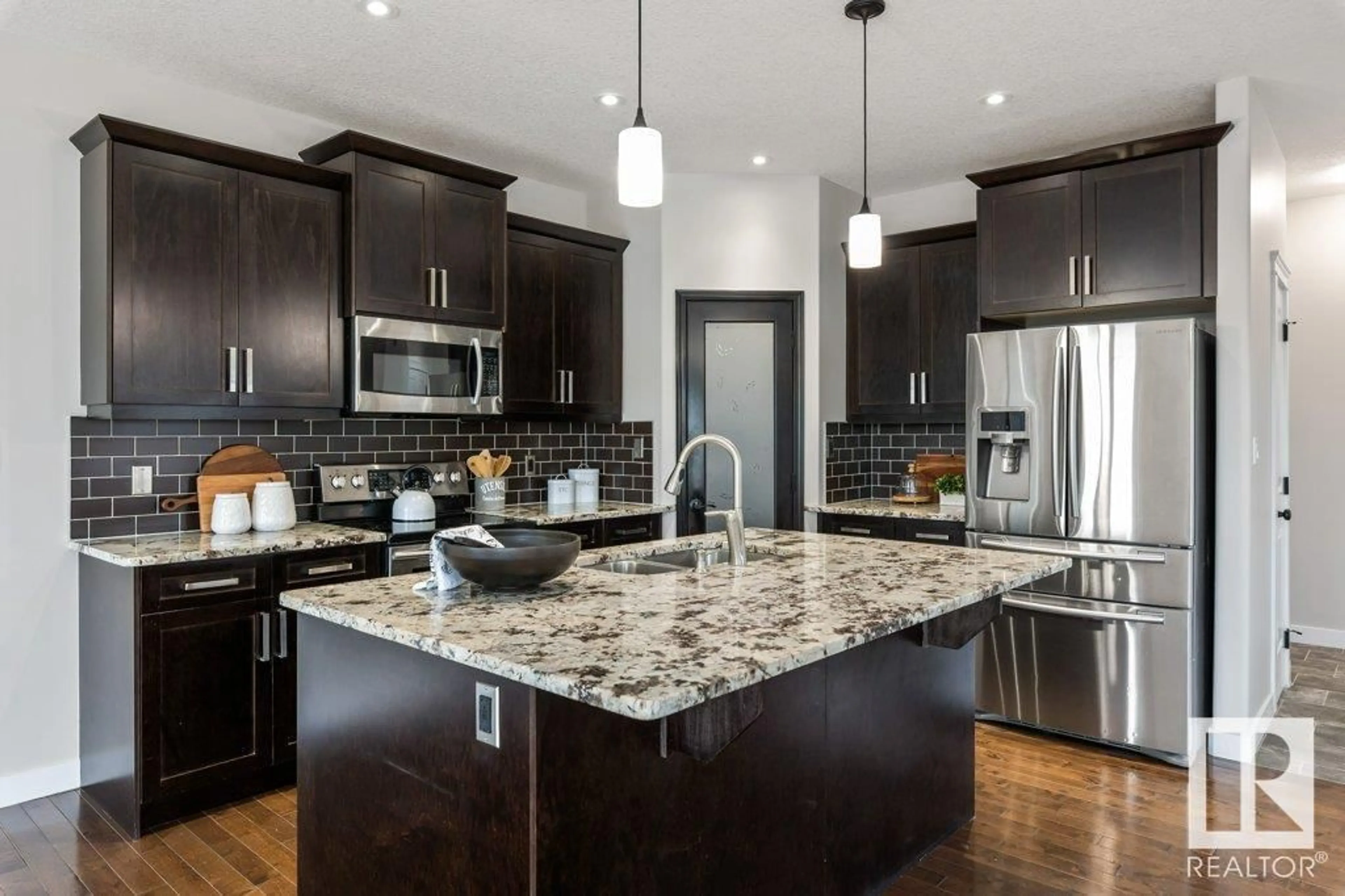 Open concept kitchen, unknown for NW - 16143 141 ST, Edmonton Alberta T6V0J3