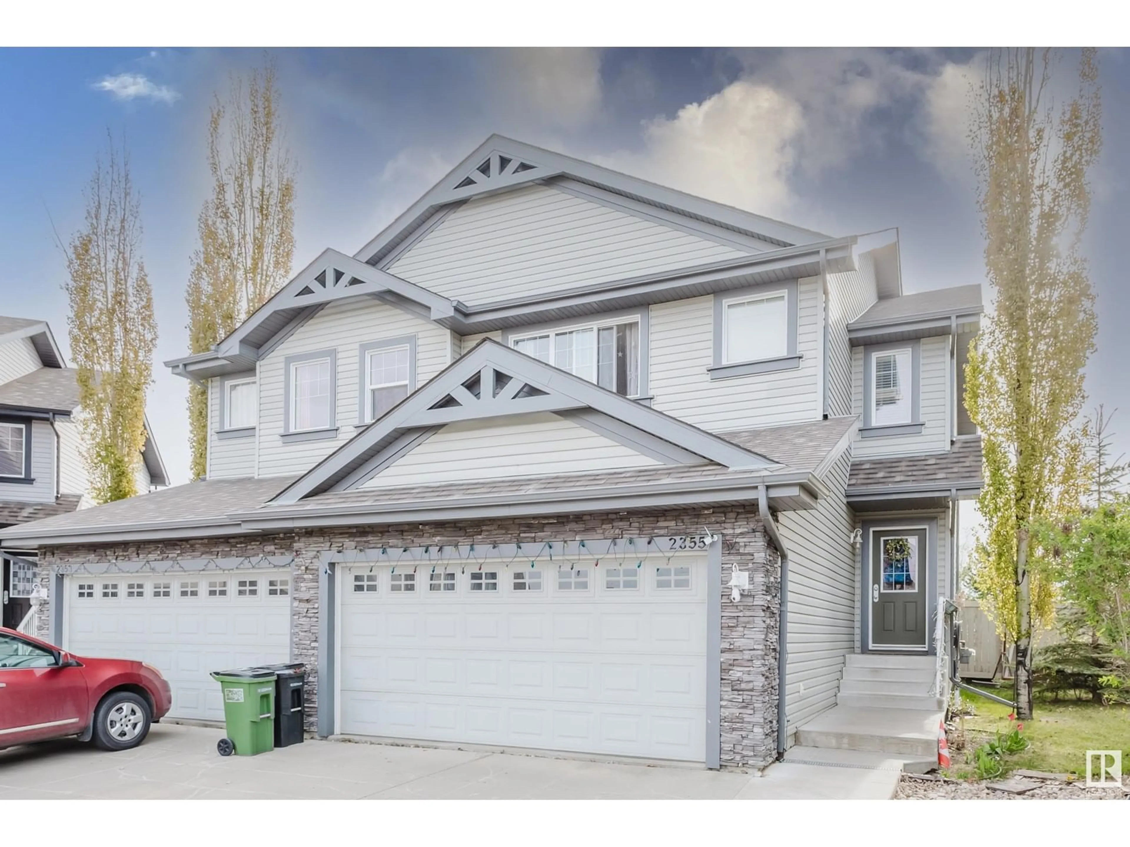 Home with vinyl exterior material, street for 2355 LEMIEUX PL, Edmonton Alberta T6R0C3