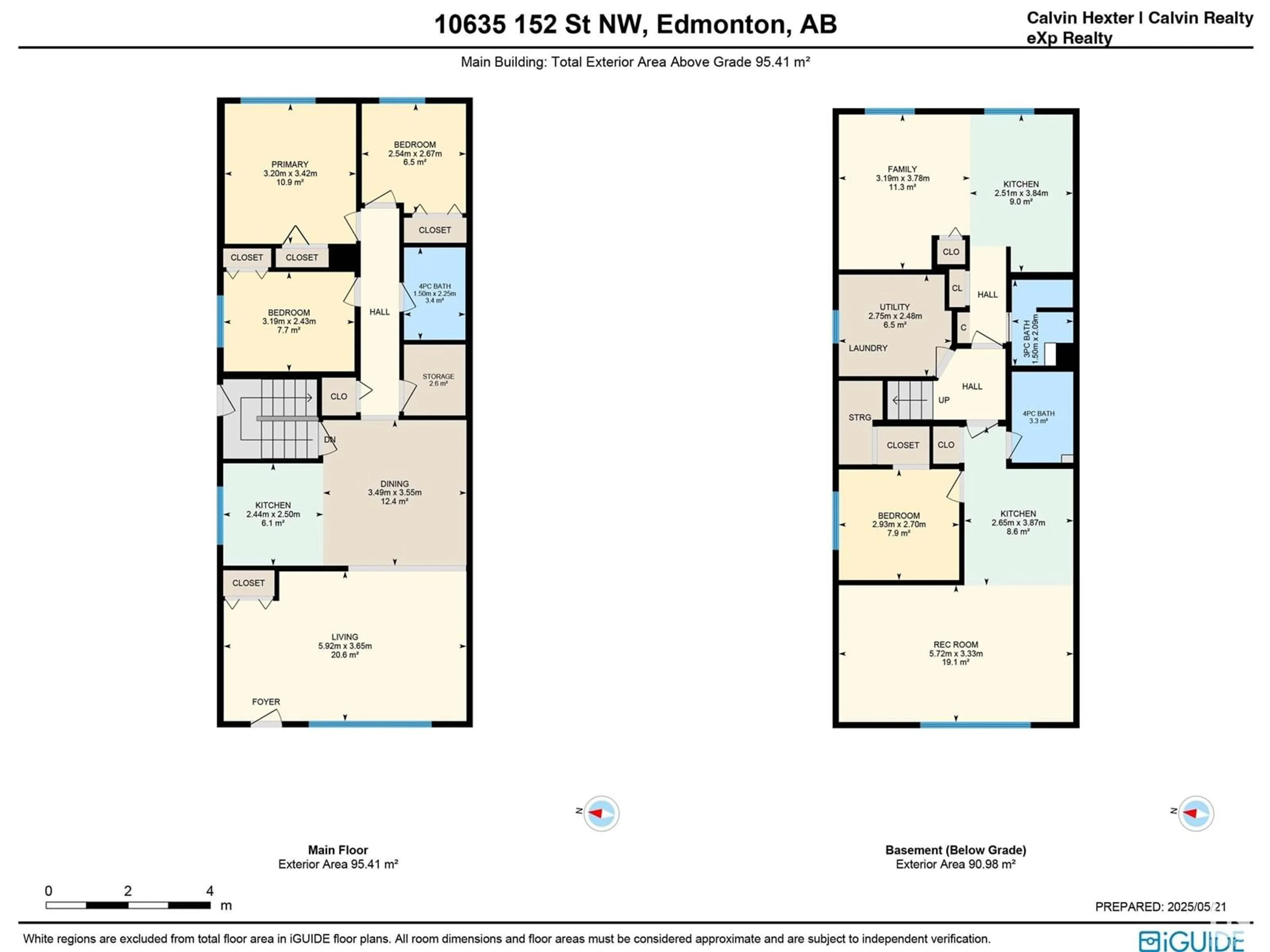 Floor plan for NW - 10633 152 ST, Edmonton Alberta T5P1Z1