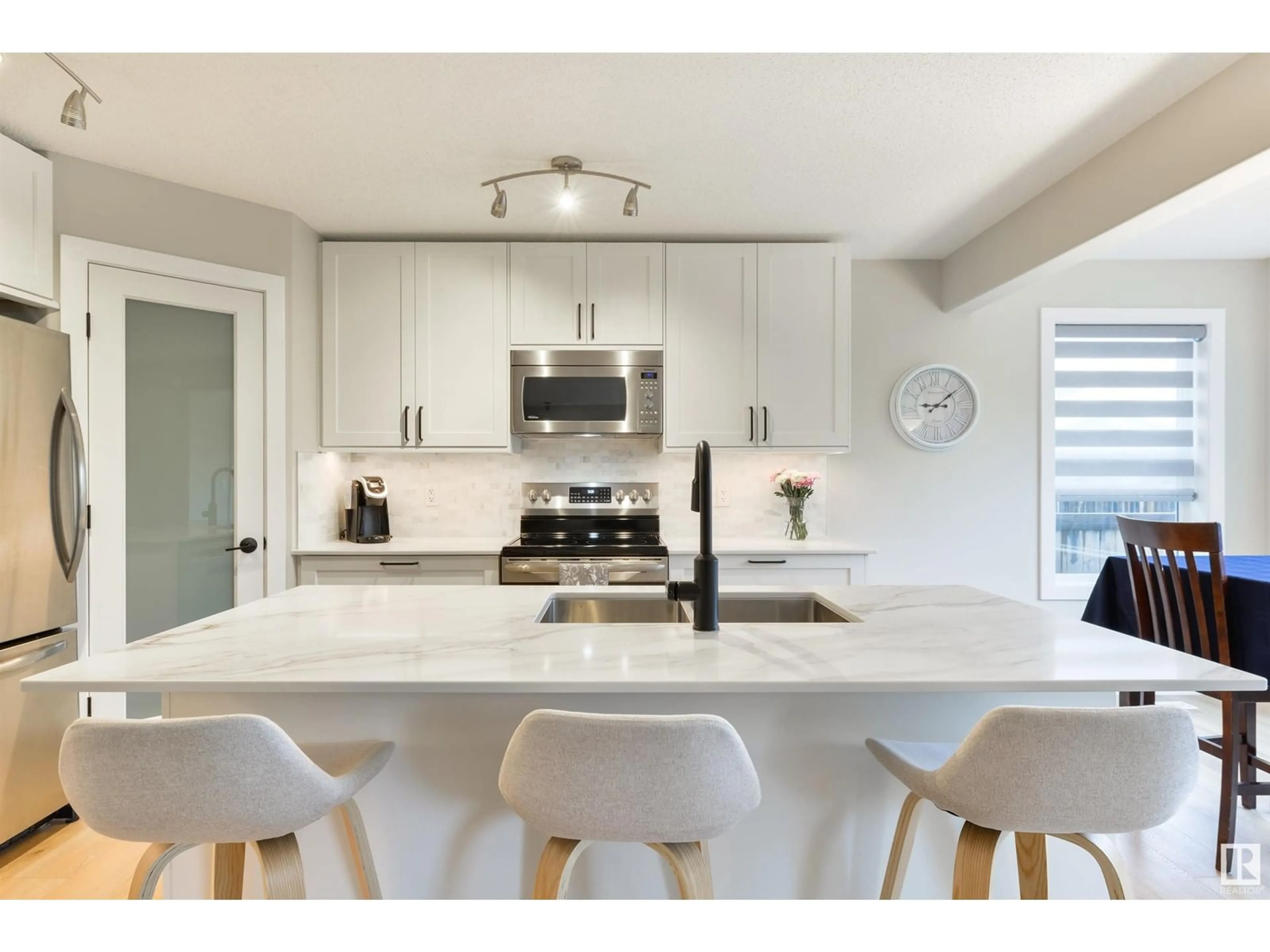 Open concept kitchen, ceramic/tile floor for 84 AVONLEA WY, Spruce Grove Alberta T7X4R5