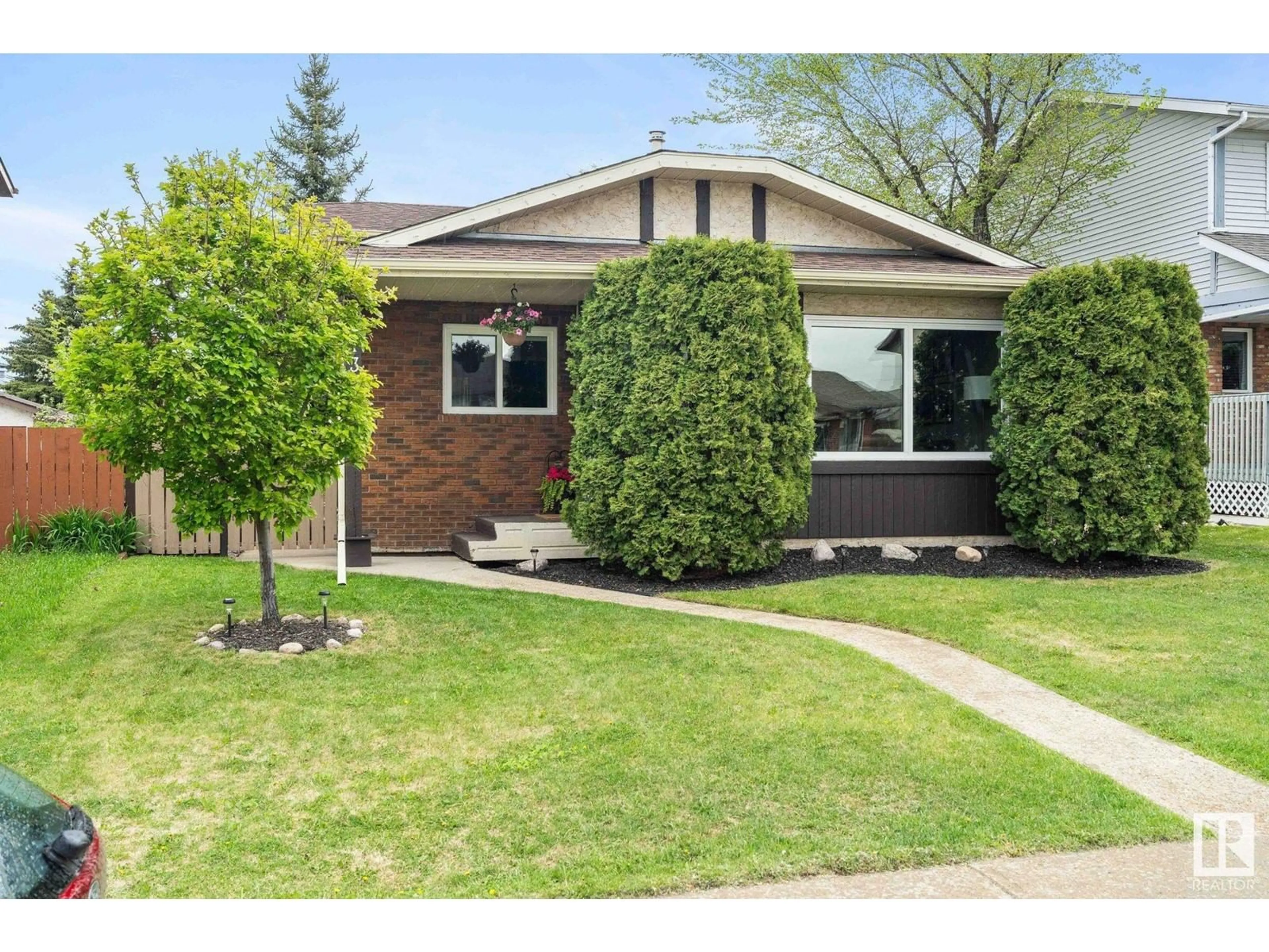 Home with brick exterior material, street for 7339 189 ST, Edmonton Alberta T5T5G7