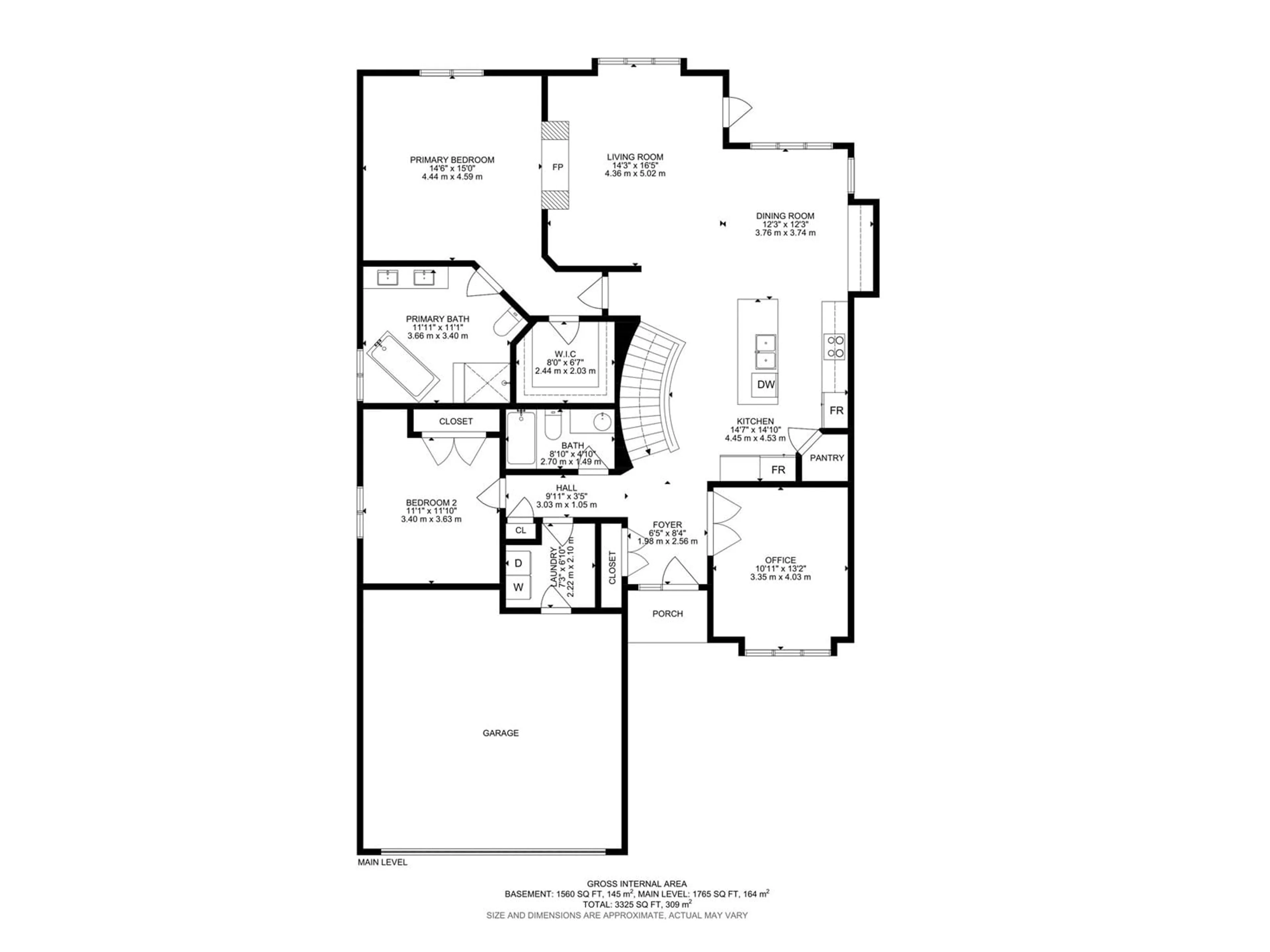 Floor plan for 4284 SAVARYN DR, Edmonton Alberta T6X0P4