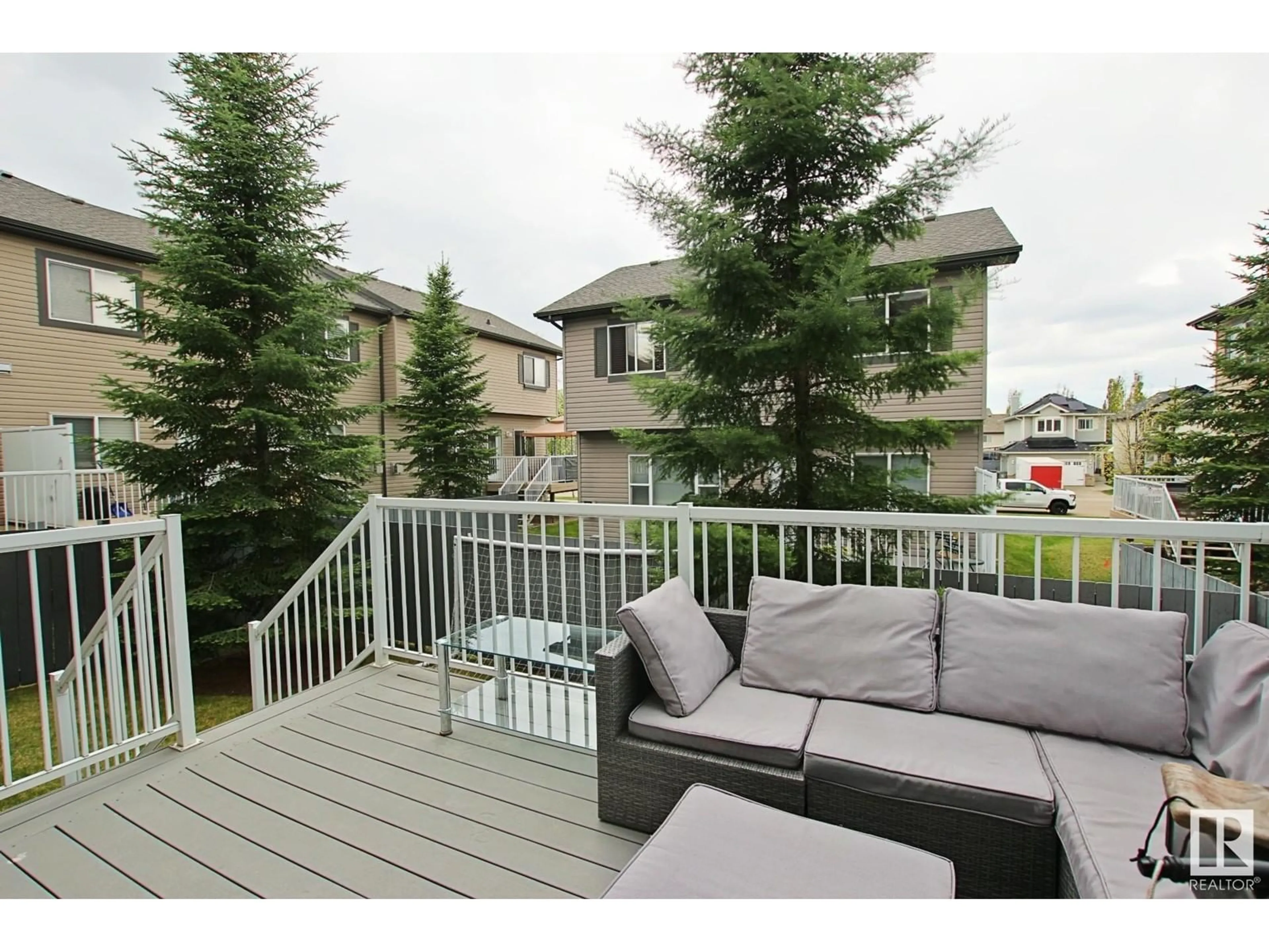 Patio, mountain view for 130 89 RUE MONETTE, Beaumont Alberta T4X1T7