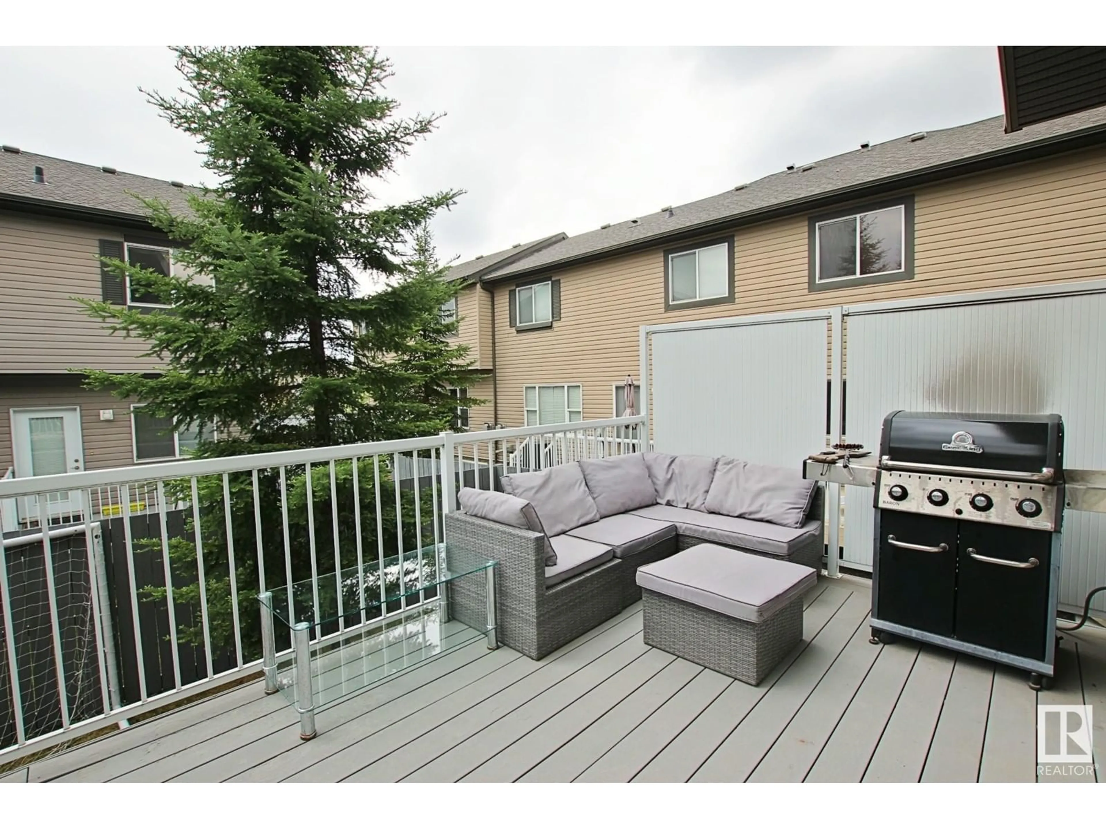 Patio, water/lake/river/ocean view for 130 89 RUE MONETTE, Beaumont Alberta T4X1T7