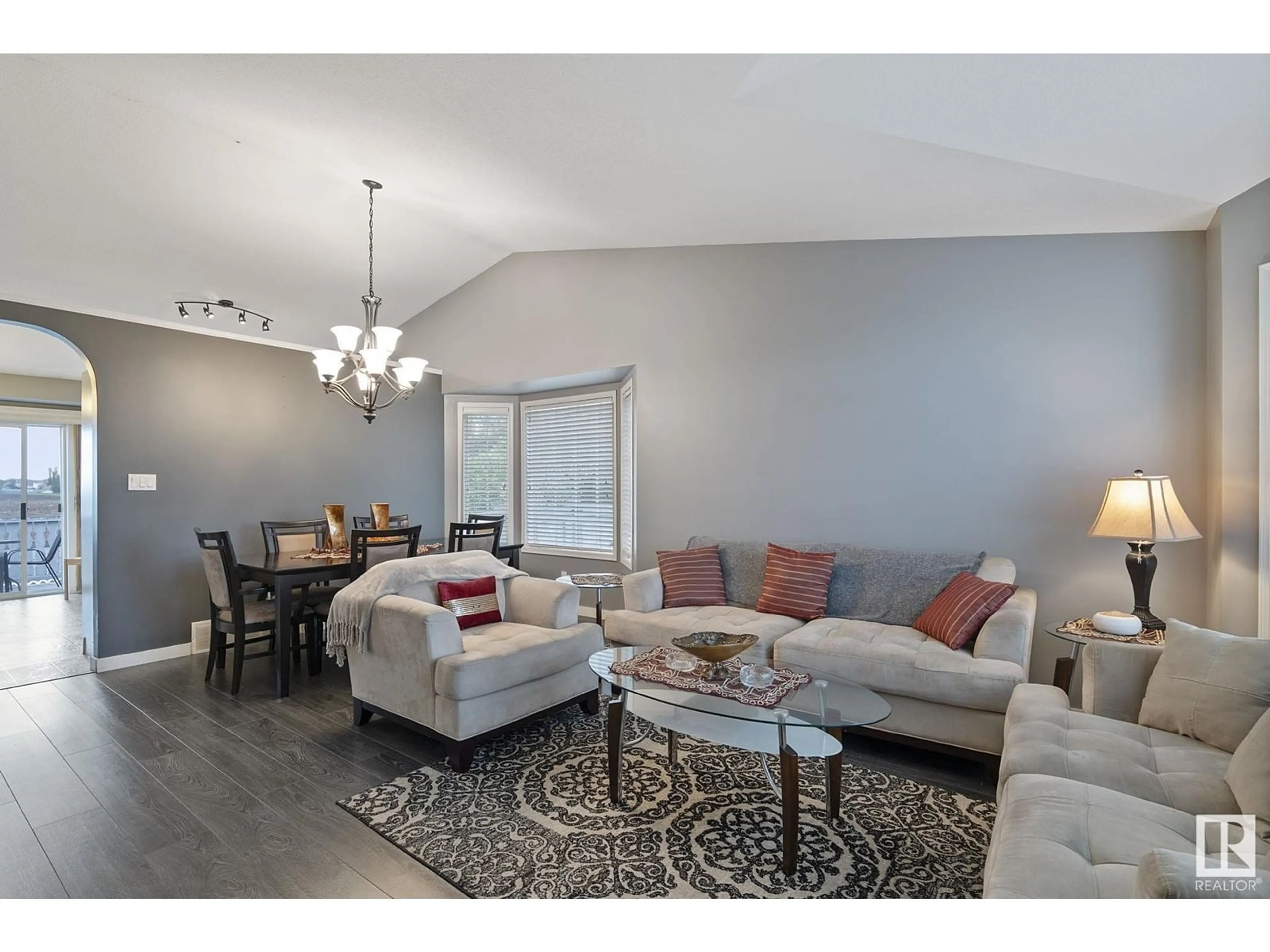 Living room with furniture, unknown for 11306 173 AV, Edmonton Alberta T5X5Y4