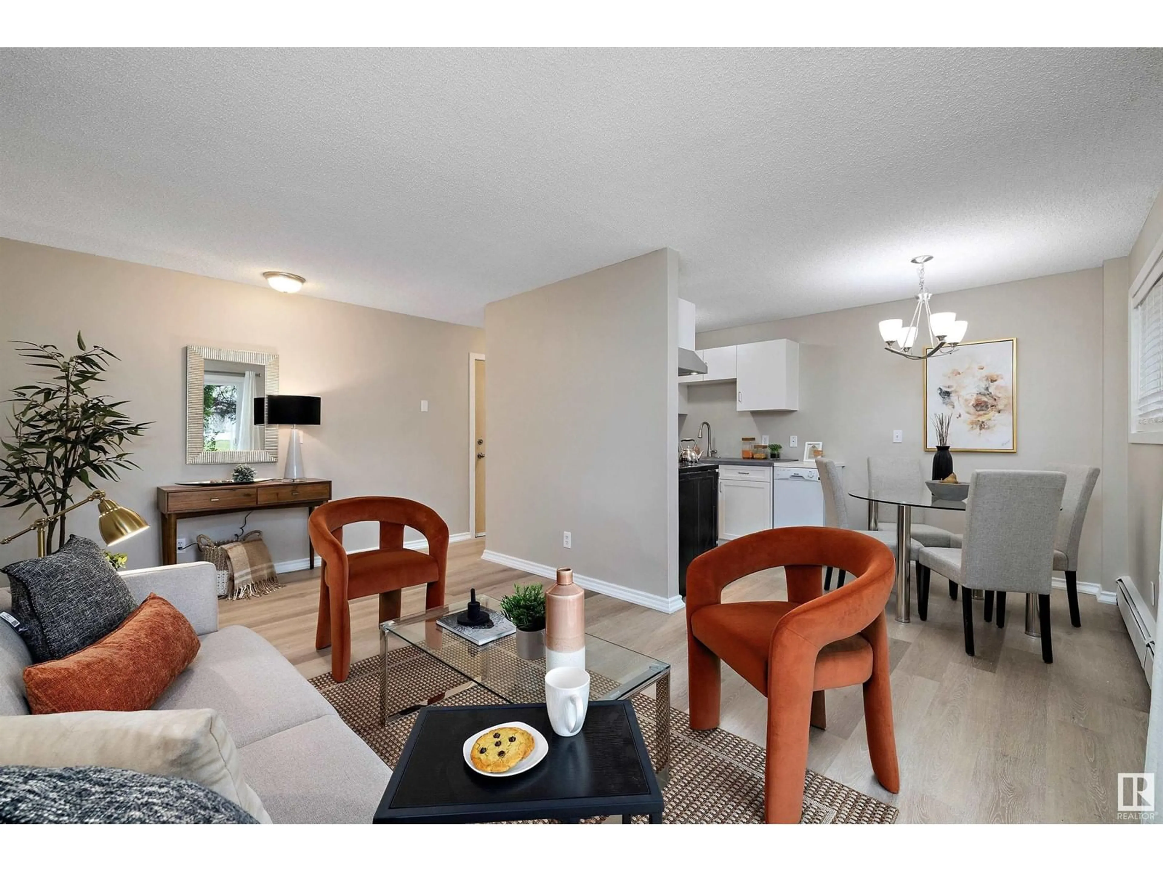 Living room with furniture, unknown for #102 - 12710 127 ST, Edmonton Alberta T5L1A5