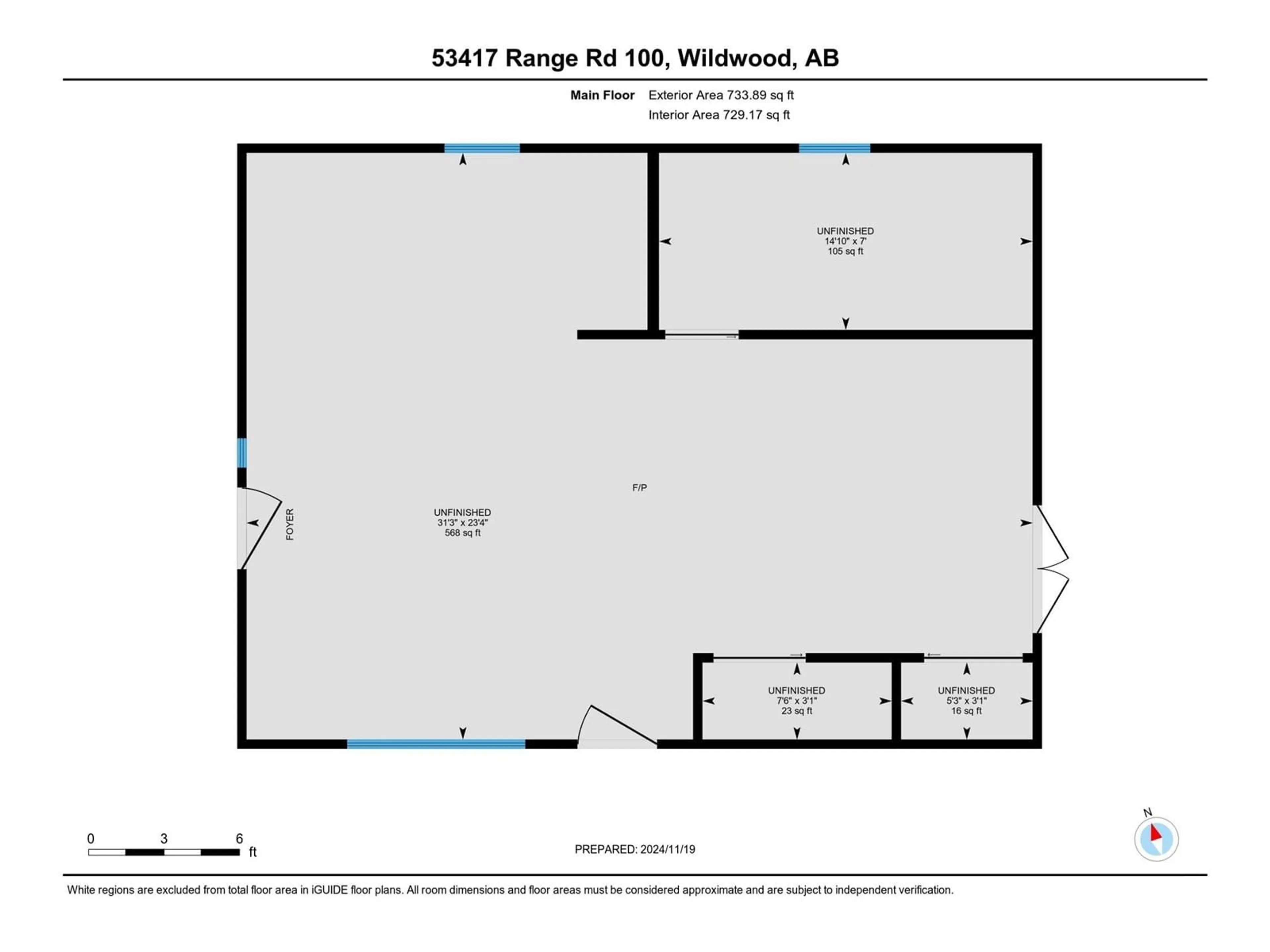 Floor plan for 53417 RANGE RD 100, Rural Yellowhead Alberta T0E2M0