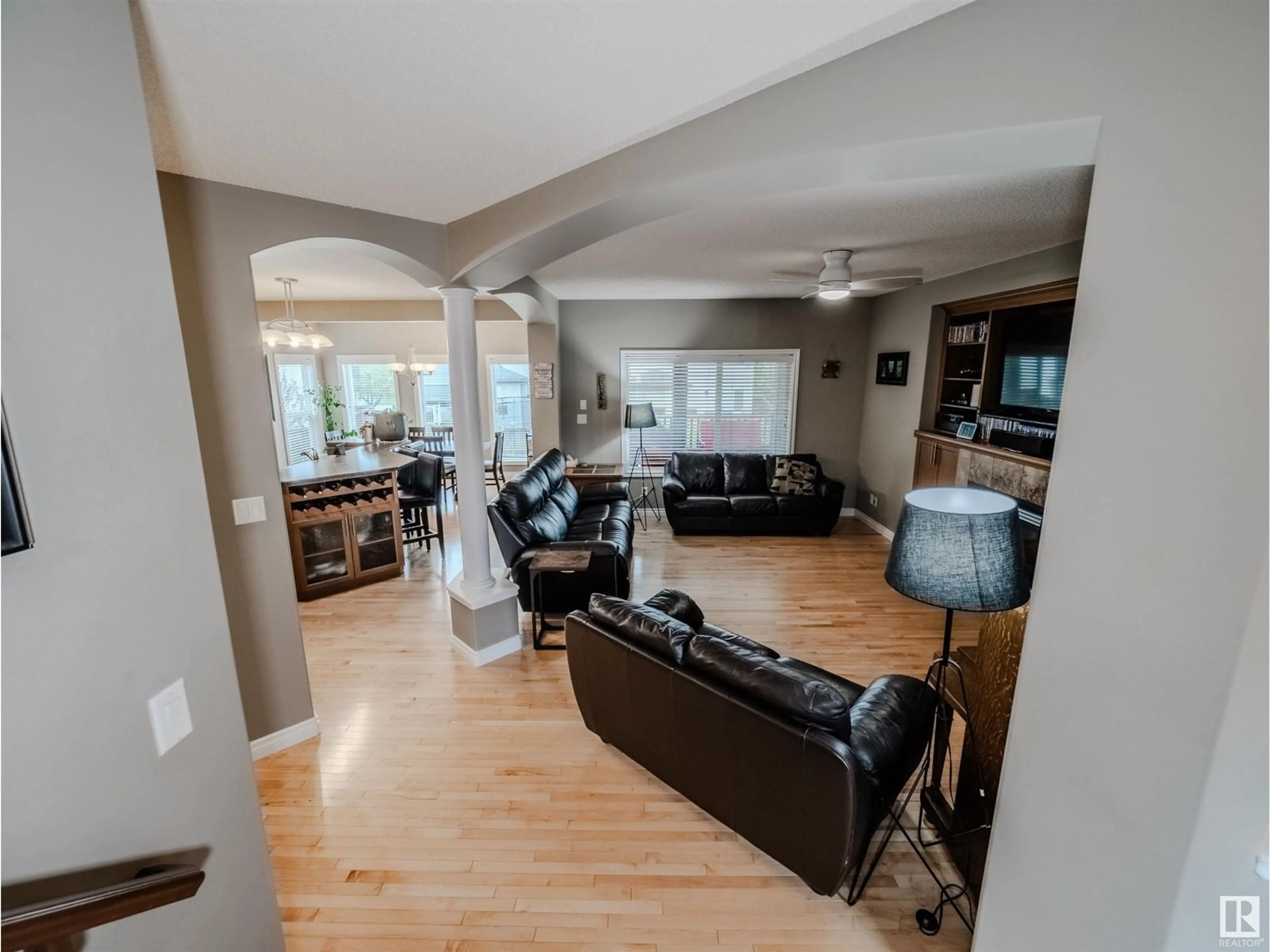 Living room with furniture, unknown for 303 FOXTAIL WY, Sherwood Park Alberta T8H3H6