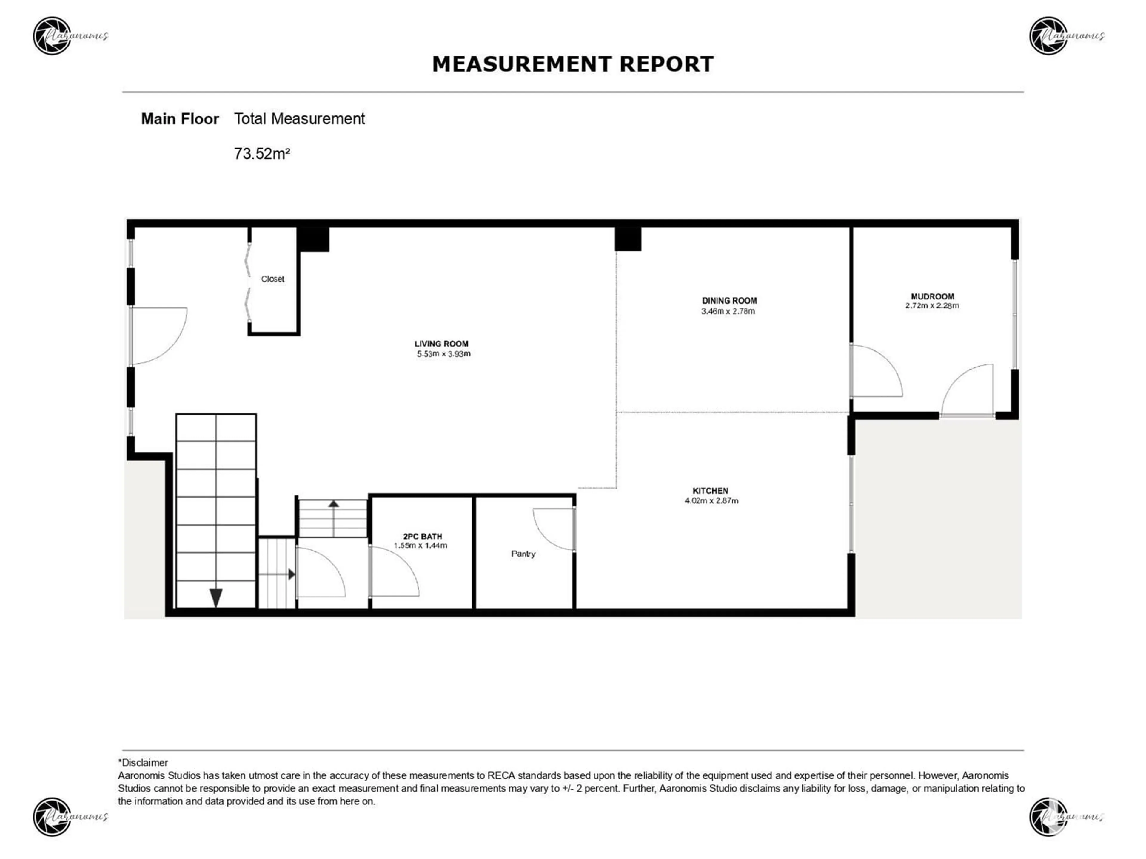 Floor plan for 264 ROLSTON WD, Leduc Alberta T9E1N1