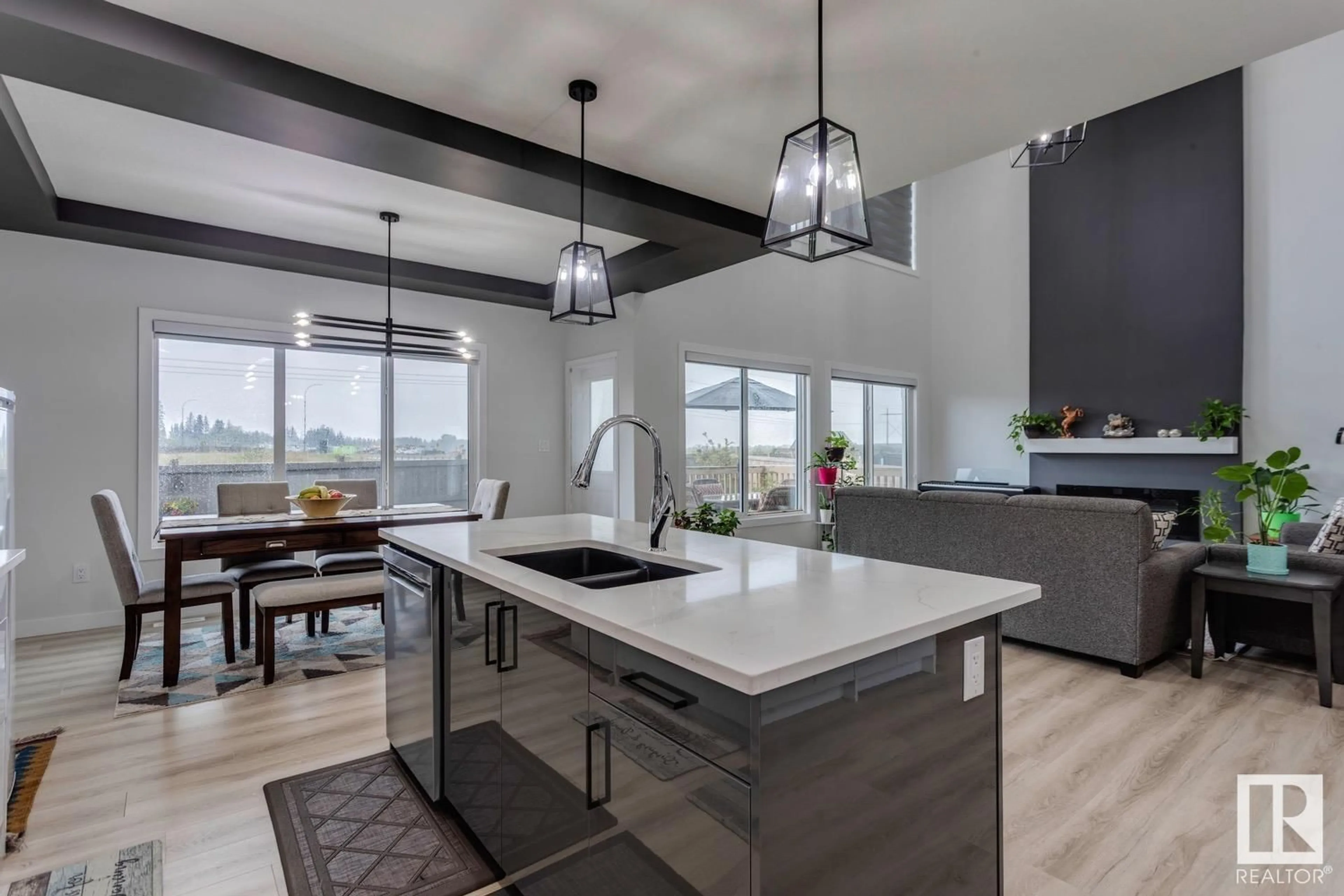 Open concept kitchen, unknown for NW - 20008 29 AV, Edmonton Alberta T6M0W8