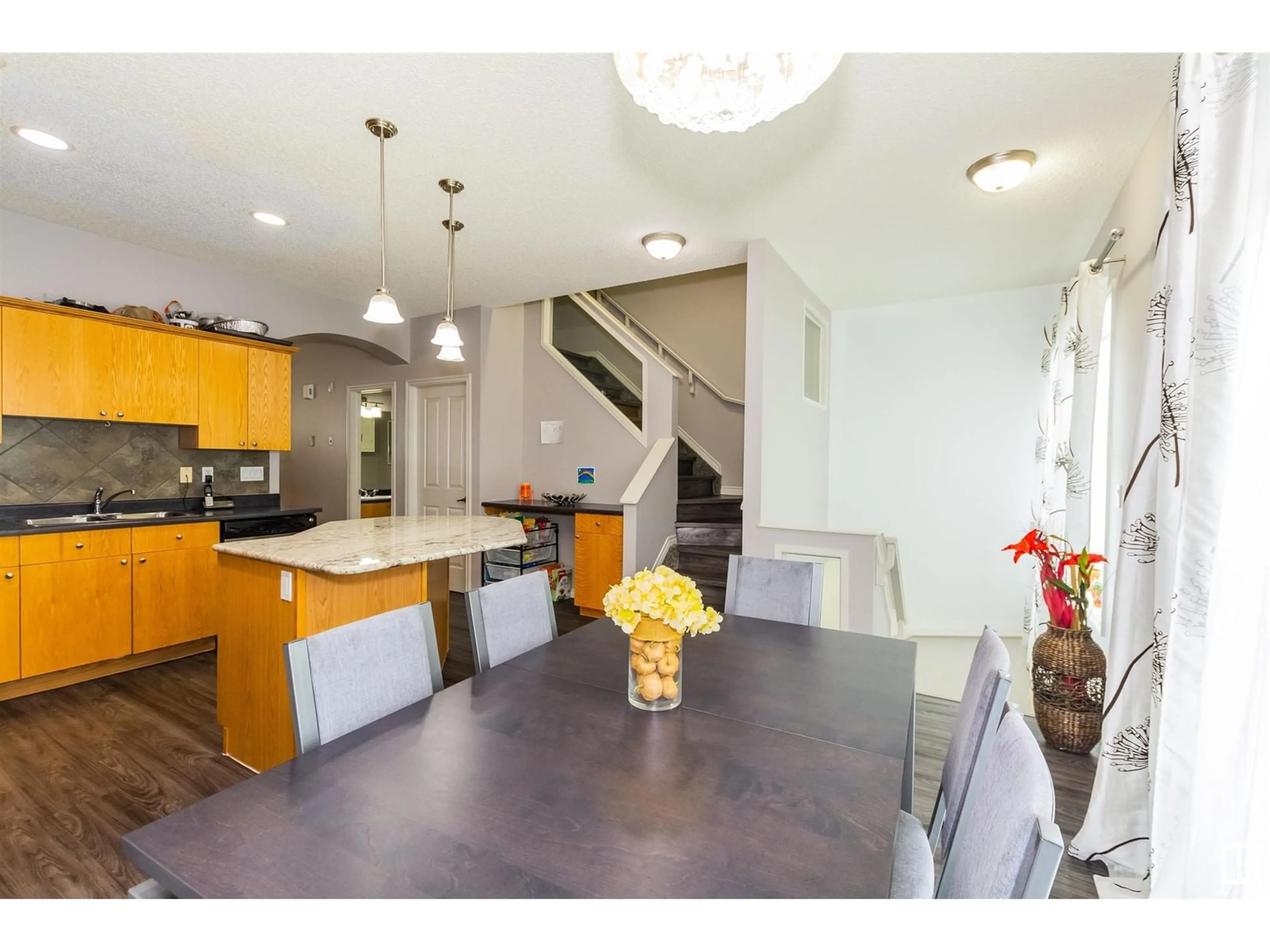 Open concept kitchen, unknown for #97 - 13825 155 AV, Edmonton Alberta T6V0B8