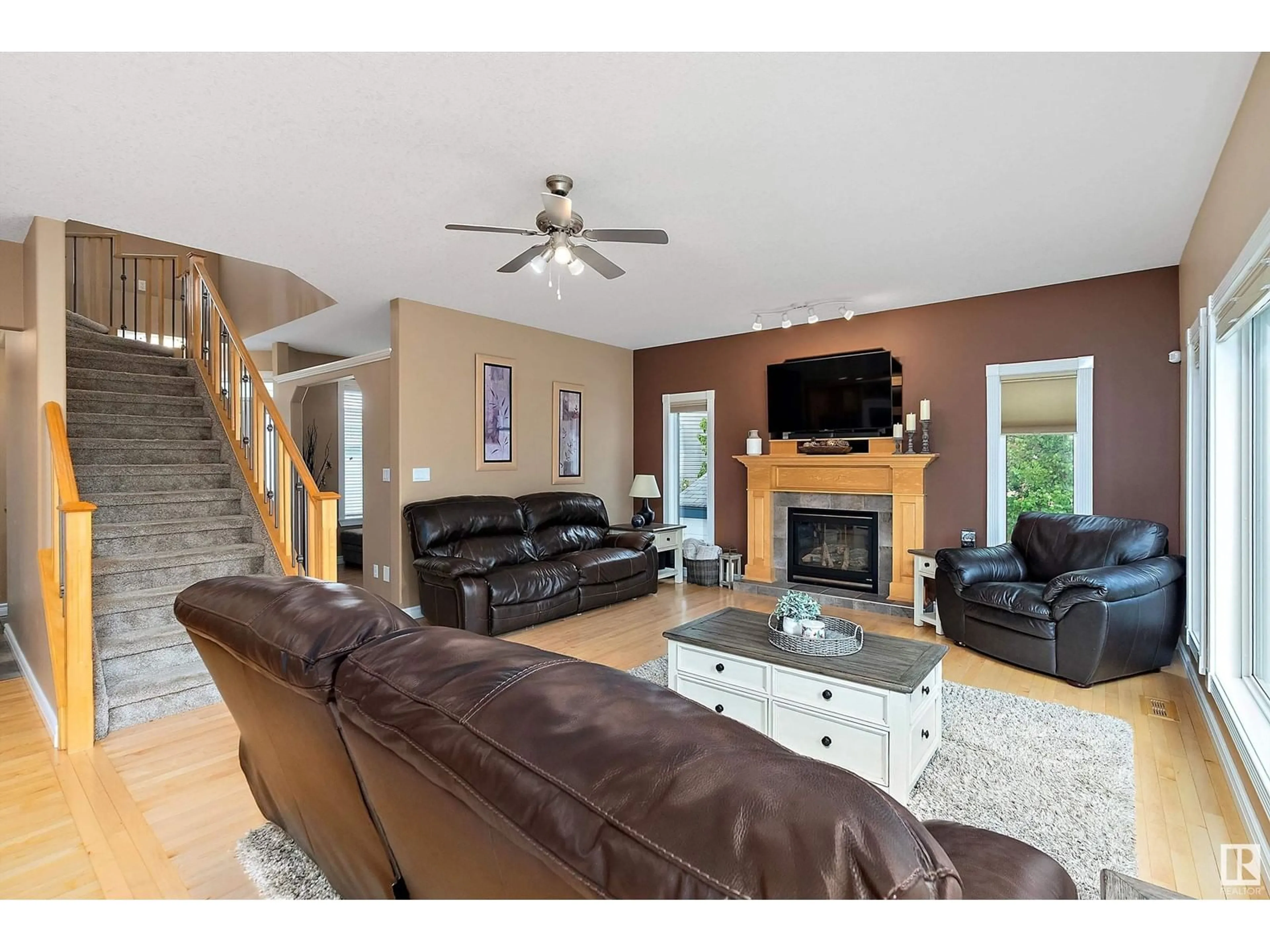 Living room with furniture, unknown for 19 WESTLIN CO, Leduc Alberta T9E8H5