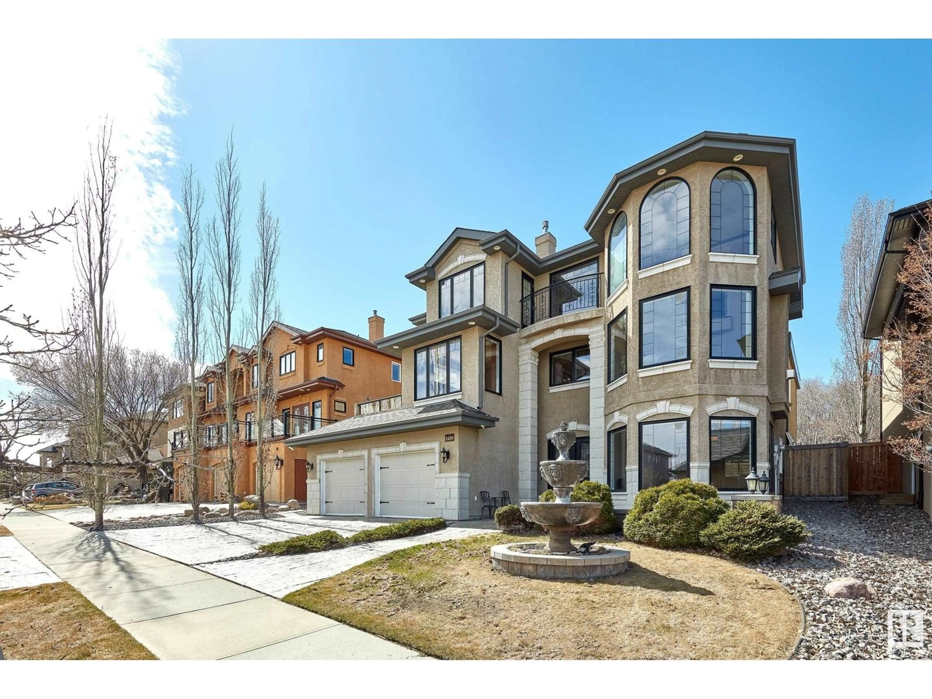 Home with brick exterior material, street for 2426 MARTELL CR, Edmonton Alberta T6R0C7