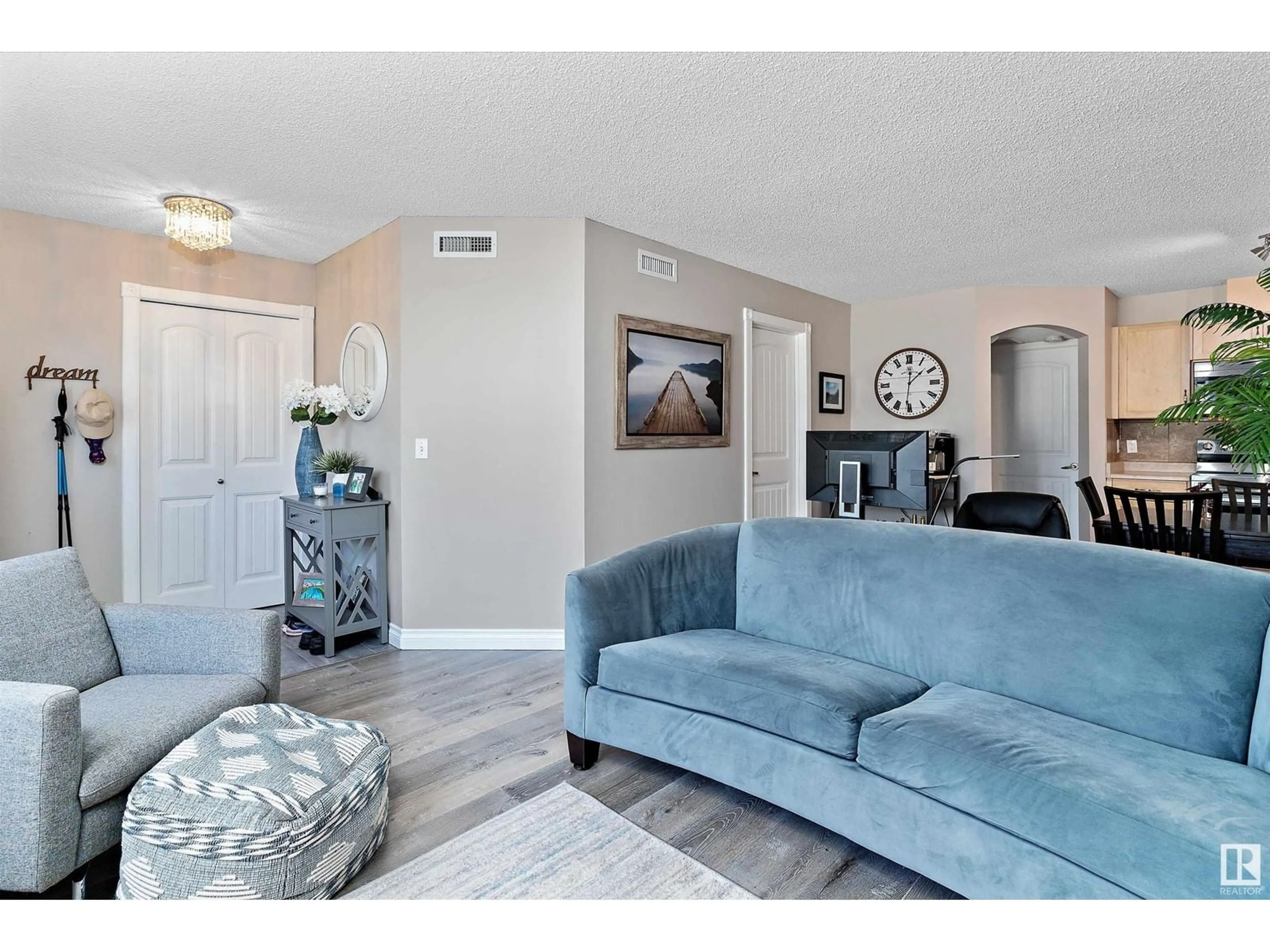Living room with furniture, unknown for SW - 89 604 62 ST, Edmonton Alberta T6X0K4