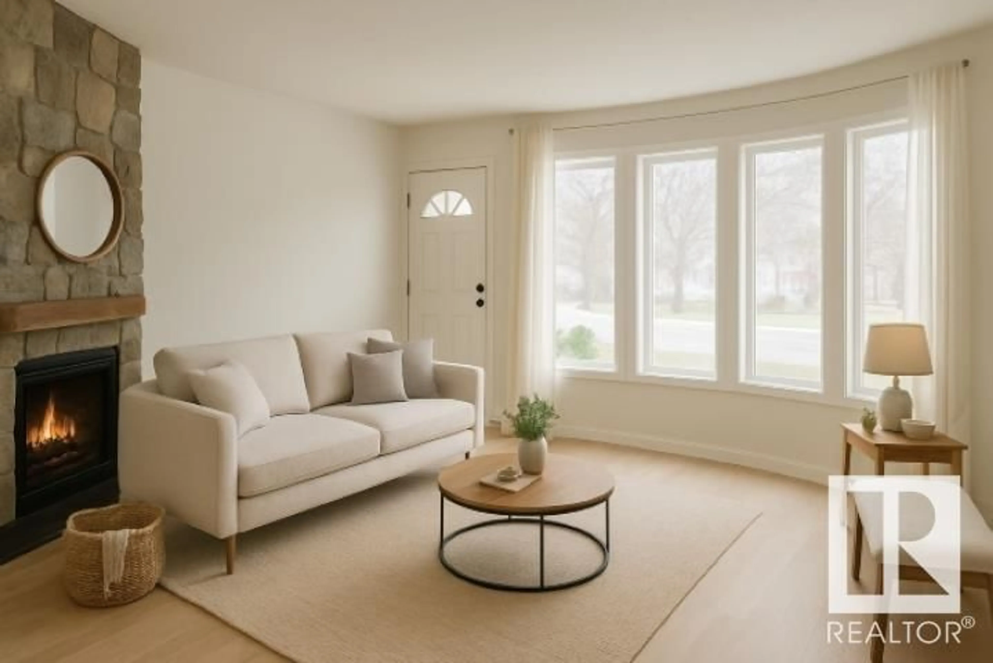 Living room with furniture, unknown for 6637 POPLAR DR, Grande Prairie Alberta T8W1C8
