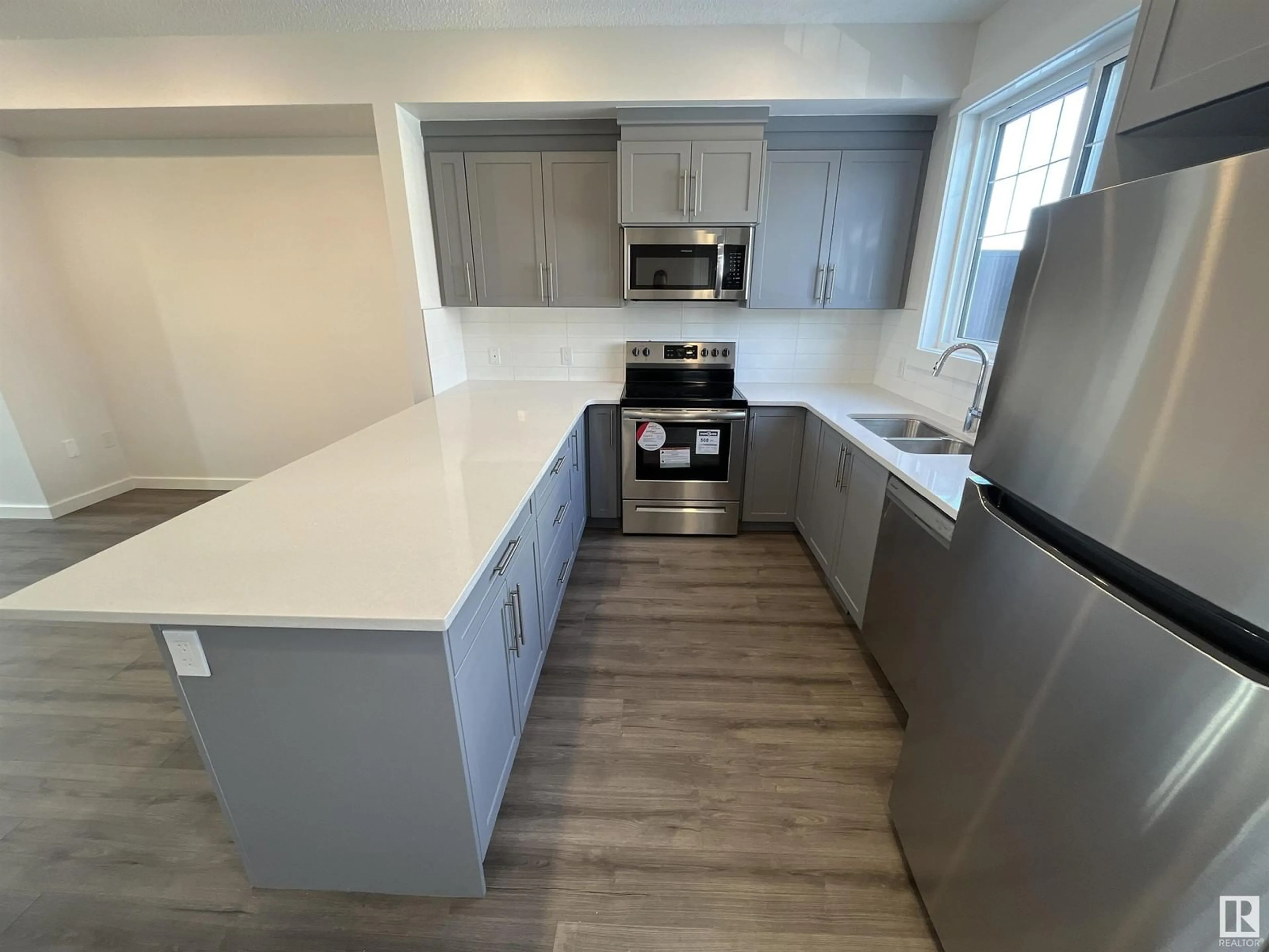 Open concept kitchen, unknown for #3 - 903 CRYSTALLINA NERA WY, Edmonton Alberta T5Z0N6