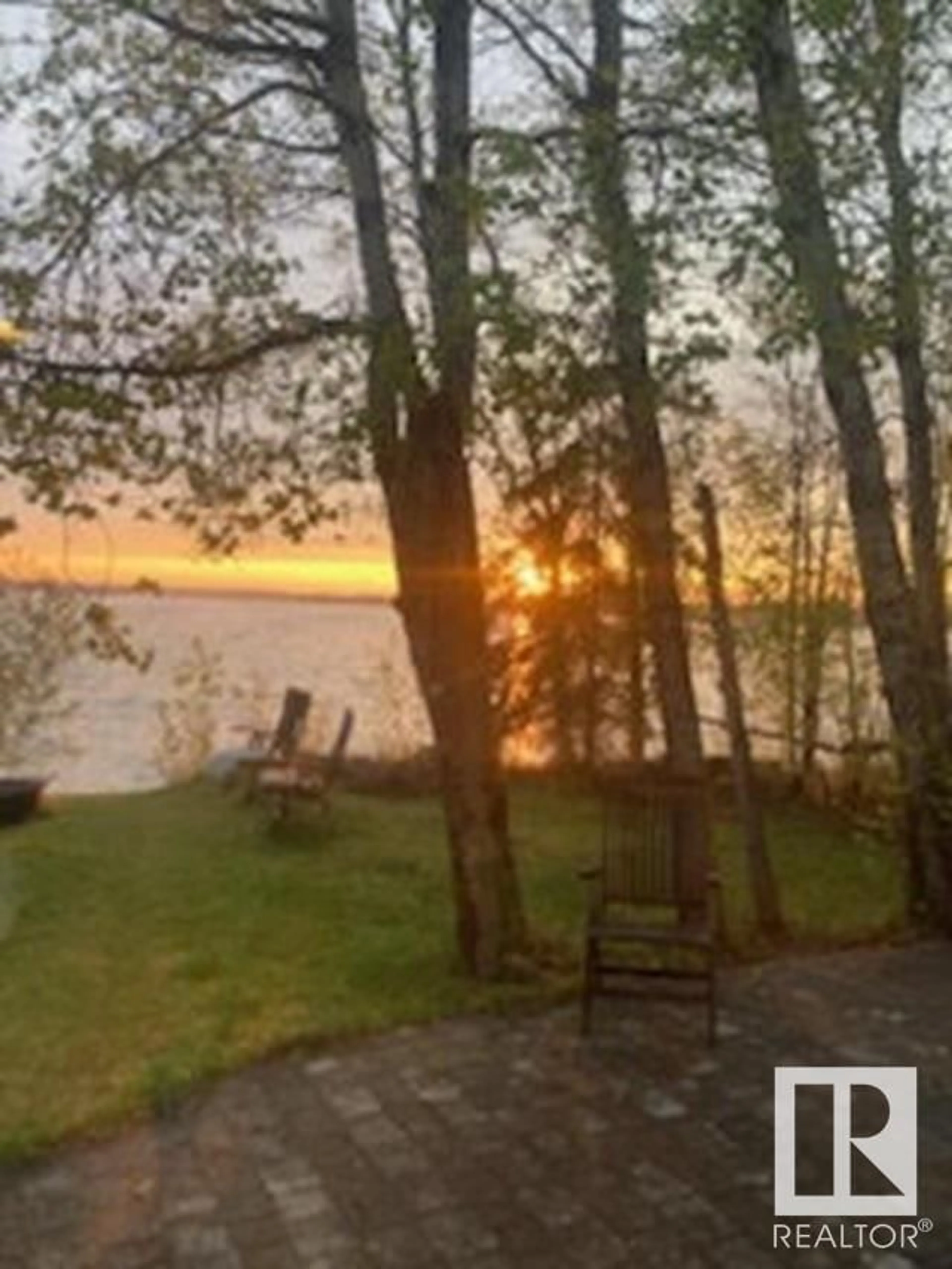 Patio, water/lake/river/ocean view for 52 52343 RGE ROAD 211, Rural Strathcona County Alberta T8G1A6